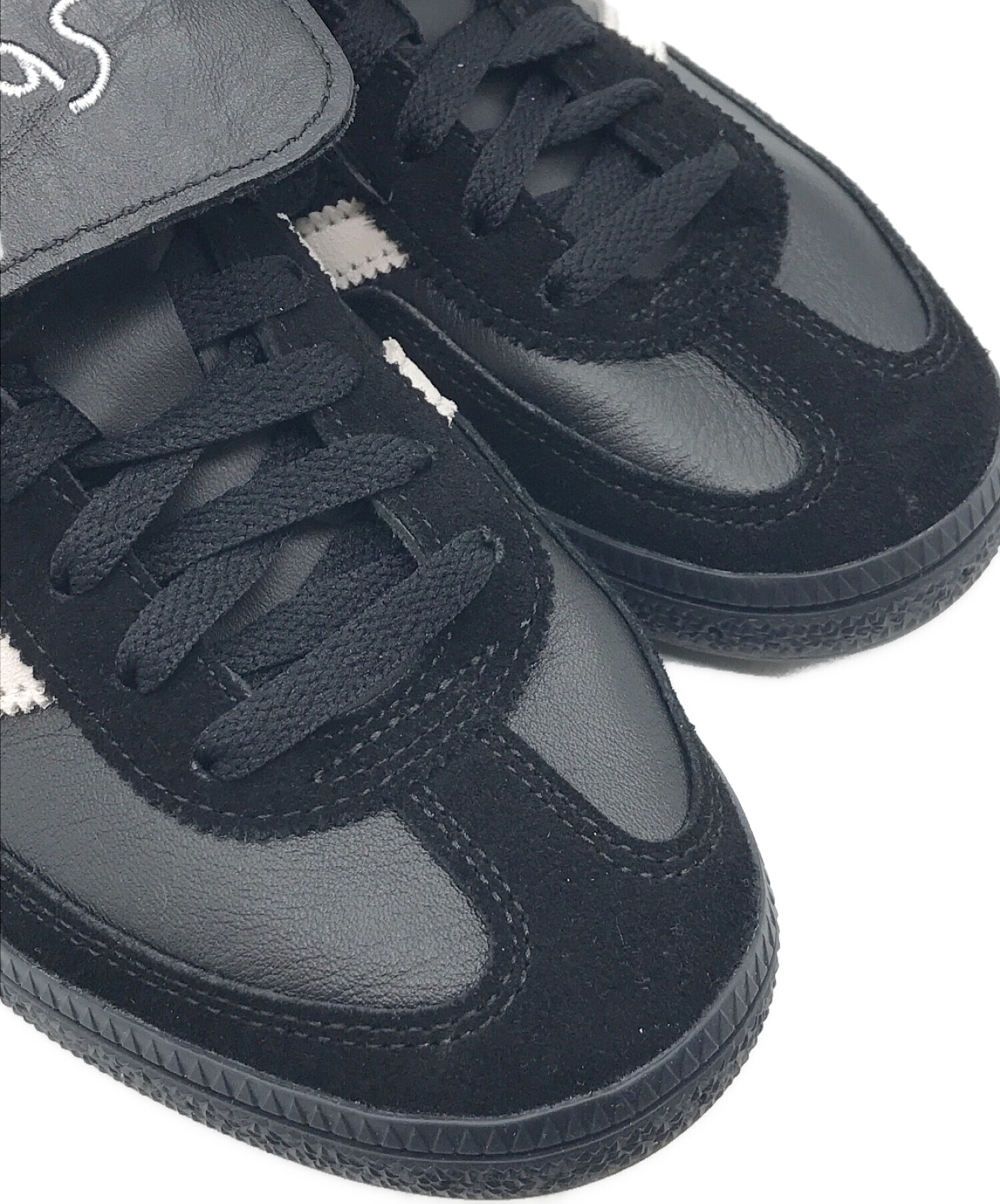 adidas (アディダス) HANDBALL SPEZIAL SHUKYU samba ブラック サイズ:24cm 未使用品