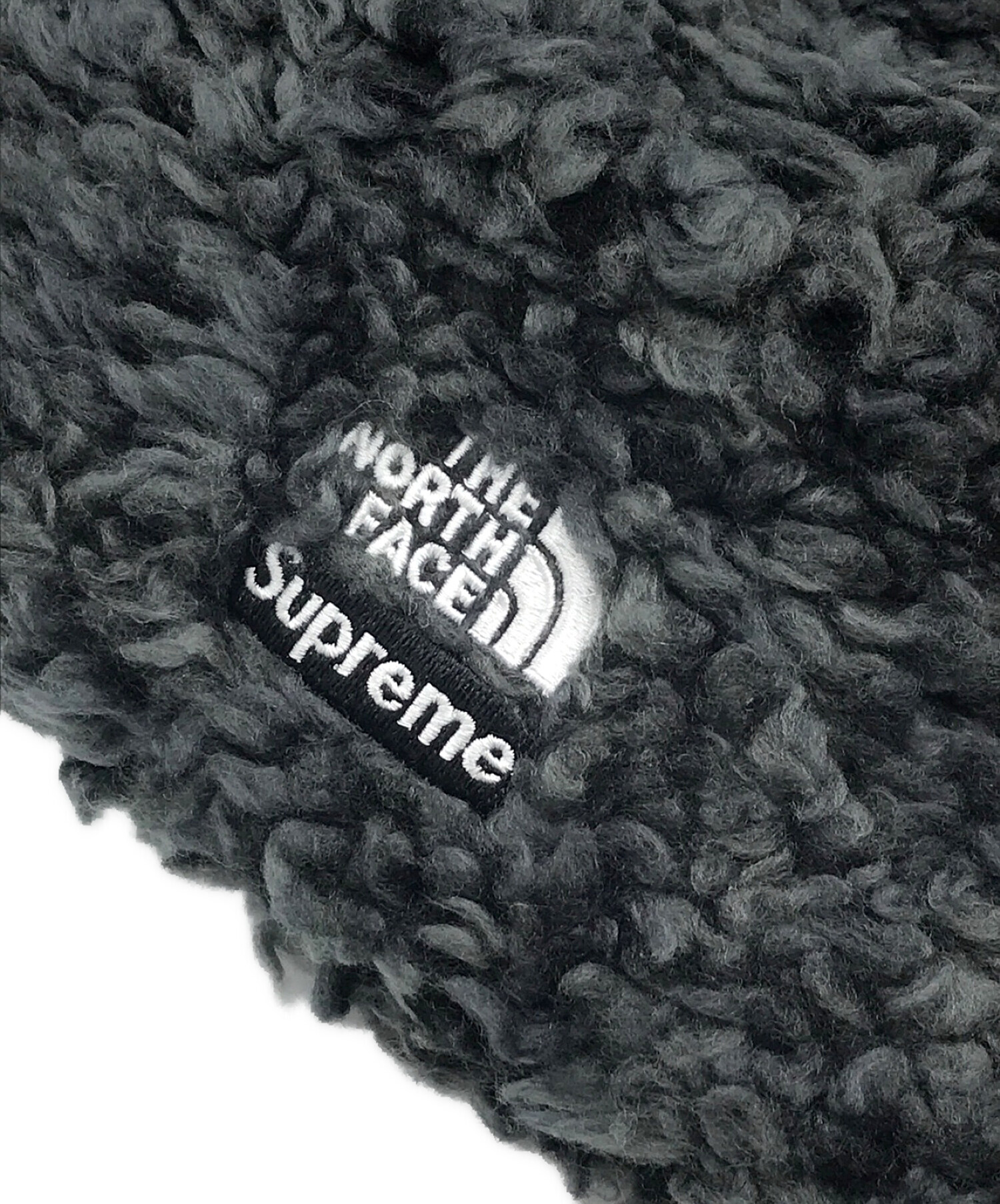 Supreme (シュプリーム) THE NORTH FACE (ザ ノース フェイス) High Pile Fleece Beanie グレー  サイズ:SMサイズ