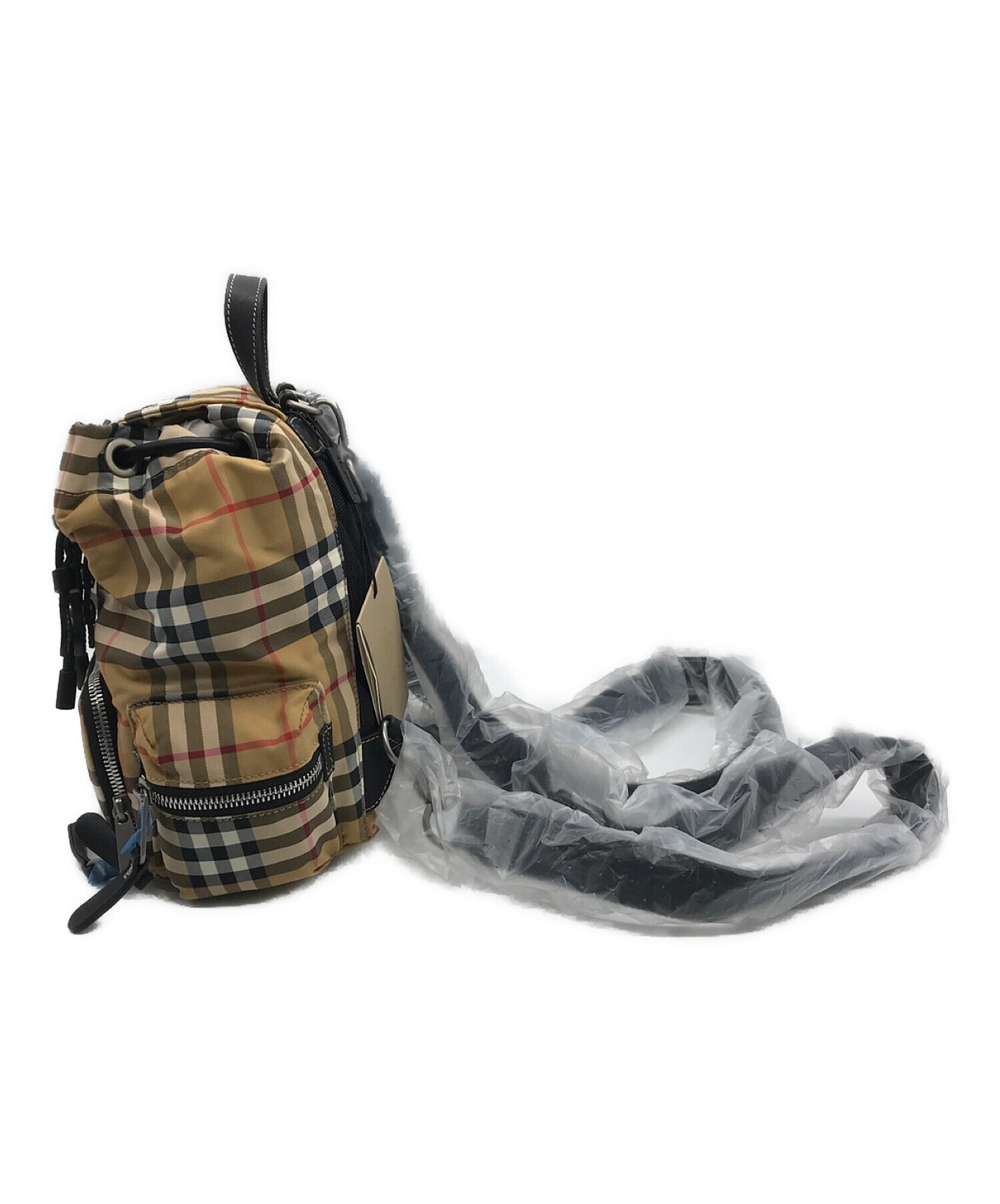 バーバリー 撃ち抜か Burberry ノバチェック バッグパック リュック 