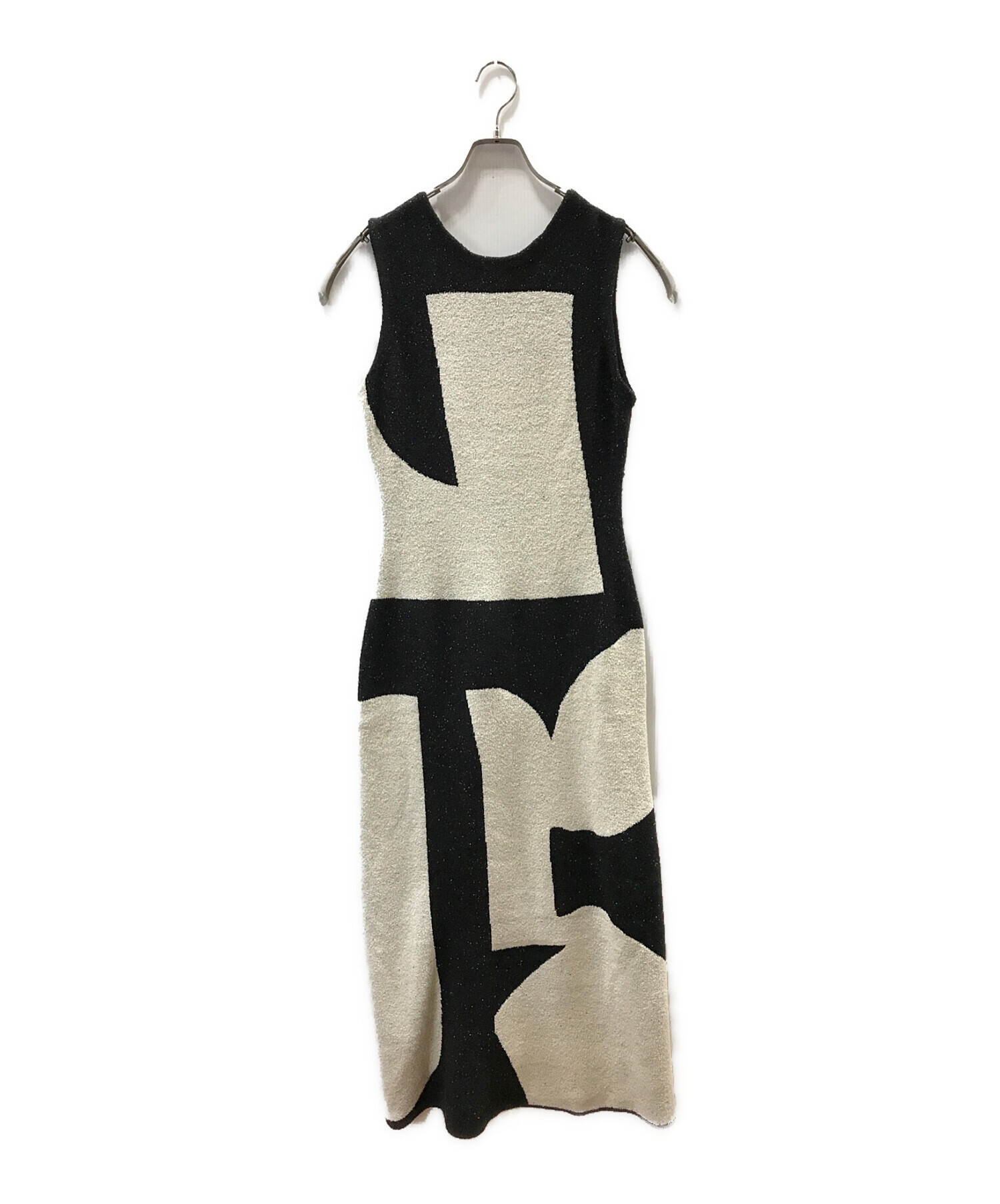 中古・古着通販】AMeLIE (アメリ) LOOP YARN SEMI FLARE KNIT DRESS  
