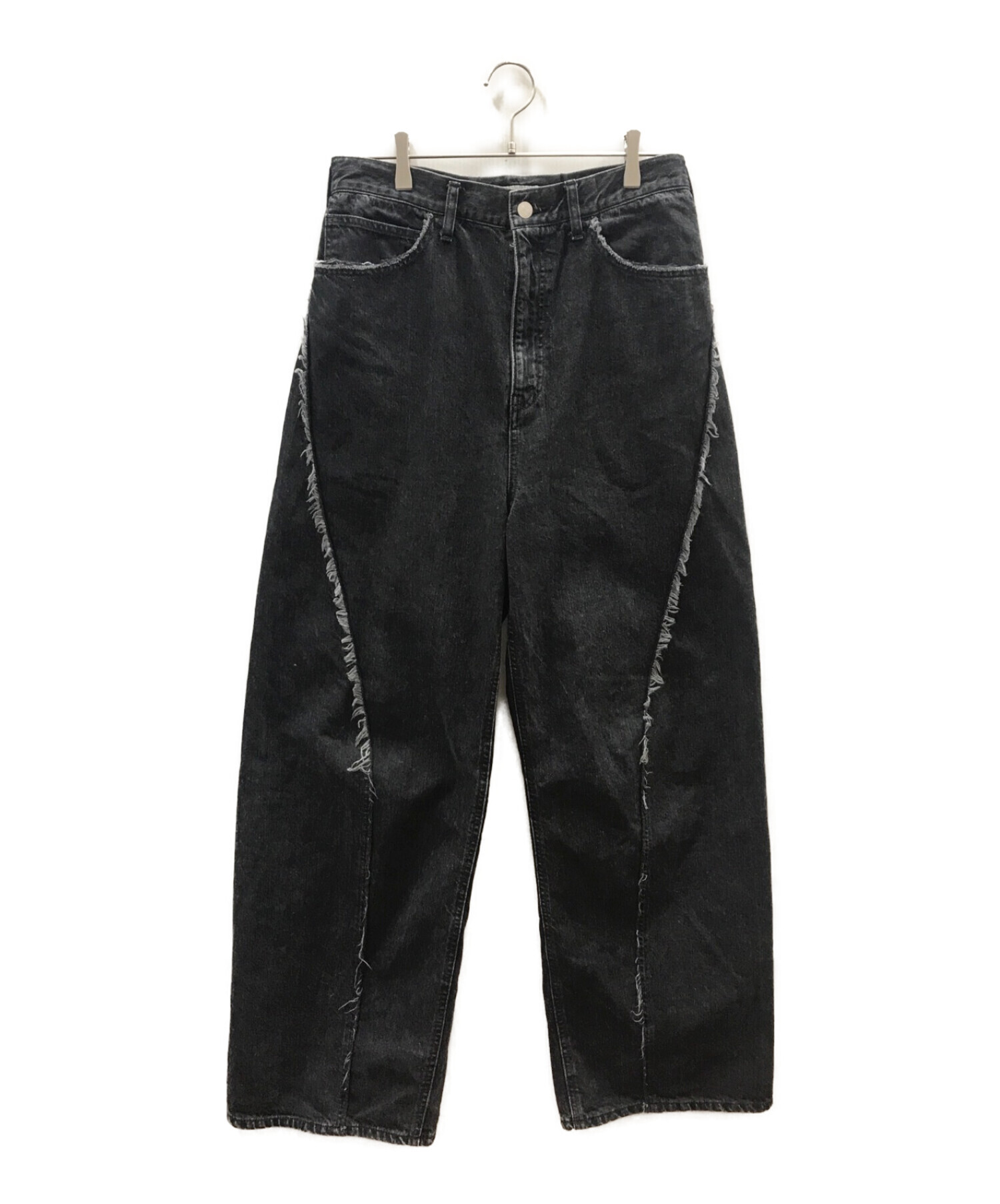 中古・古着通販】jieda (ジエダ) EX LOOSE FIT JEANS ブラック サイズ 