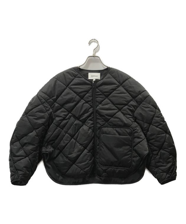 中古・古着通販】ENFOLD (エンフォルド) SATIN QUILTED JACKET 