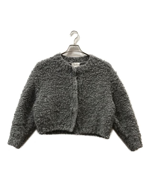 中古・古着通販】CLANE (クラネ) テディベア ハンド ニット グレー 