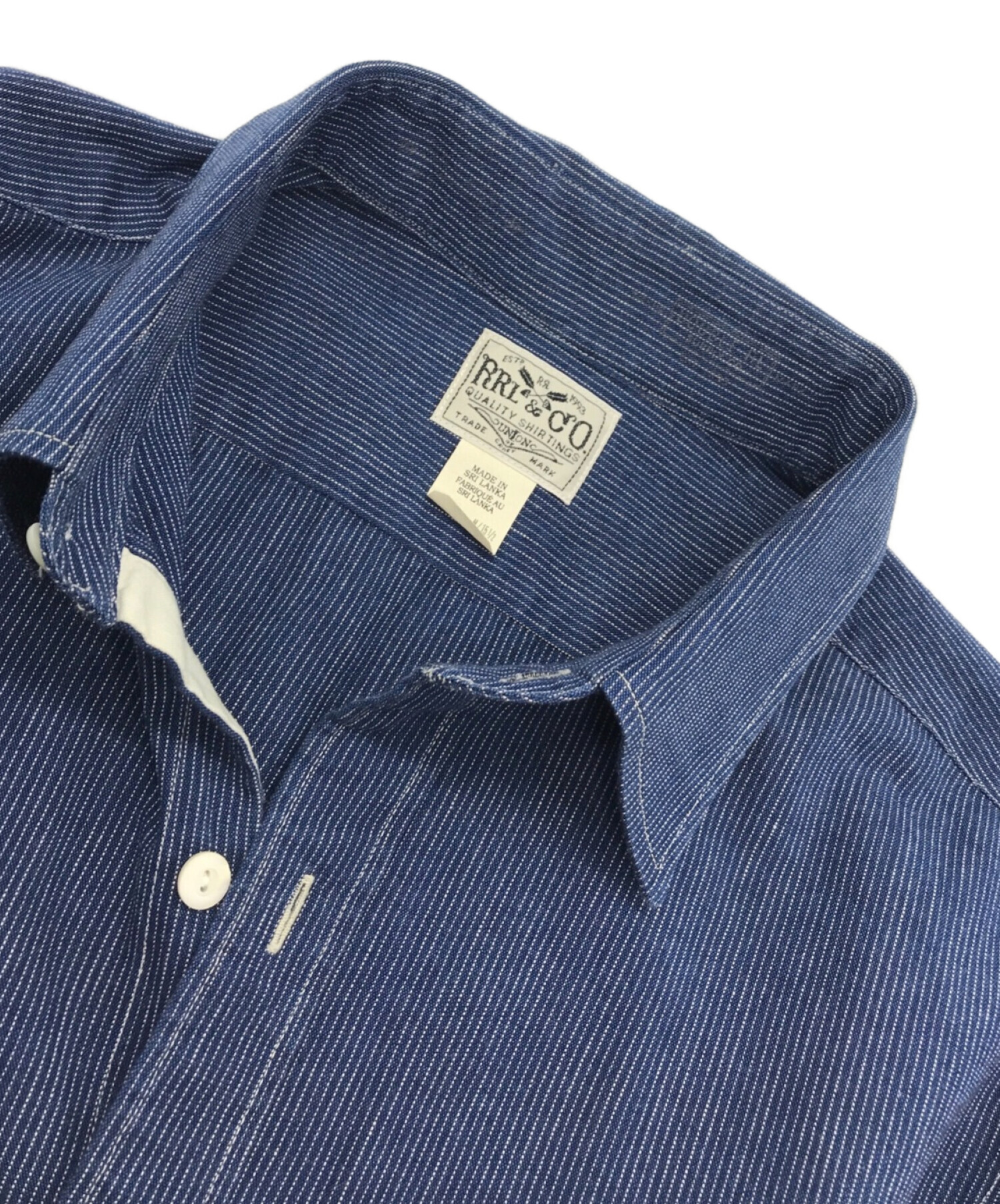 ⑧美品 RRL ダブルアールエル 長袖シャツ ラルフローレン
