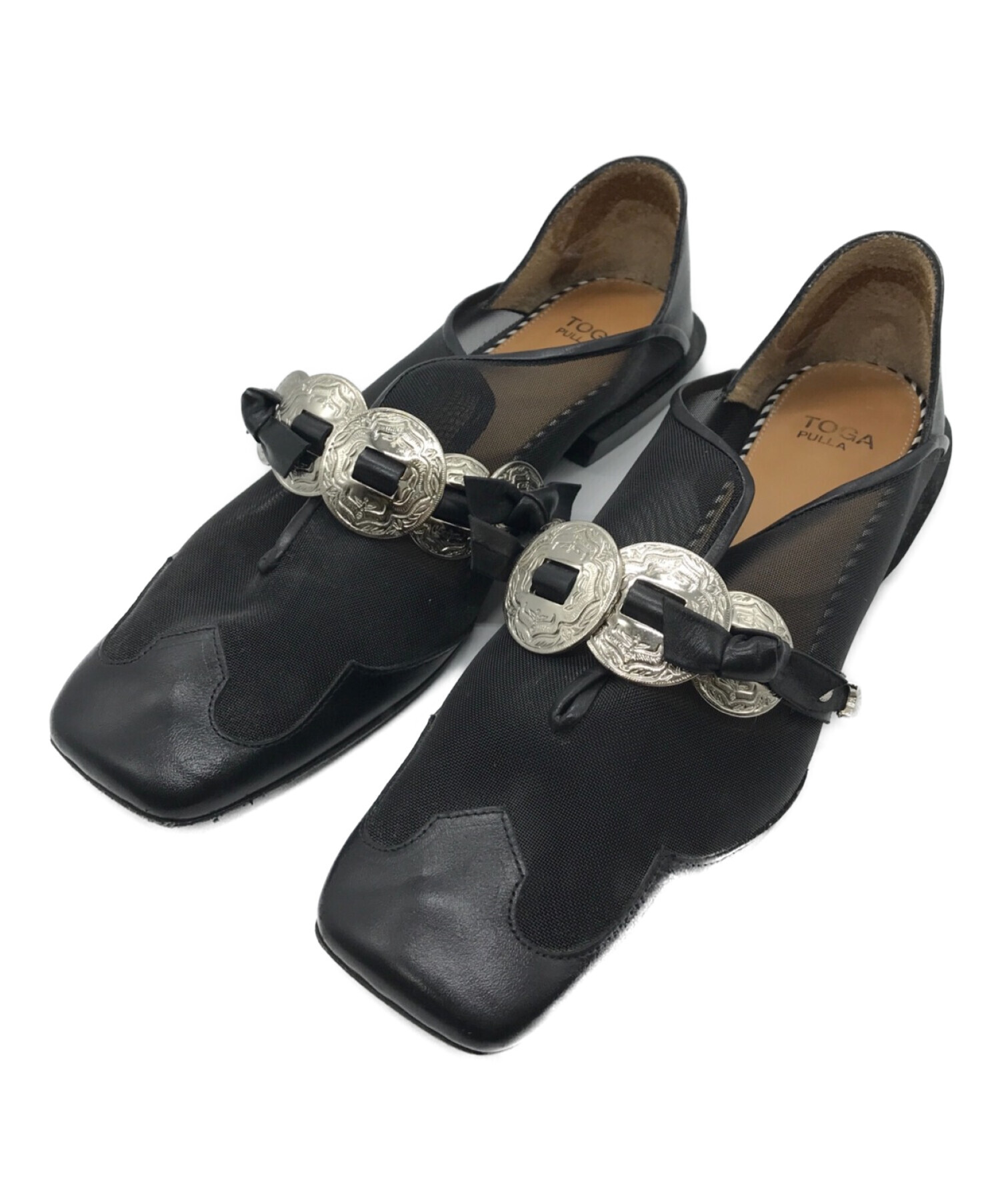 中古・古着通販】TOGA PULLA (トーガ プルラ) コンチョ付きスクエア 