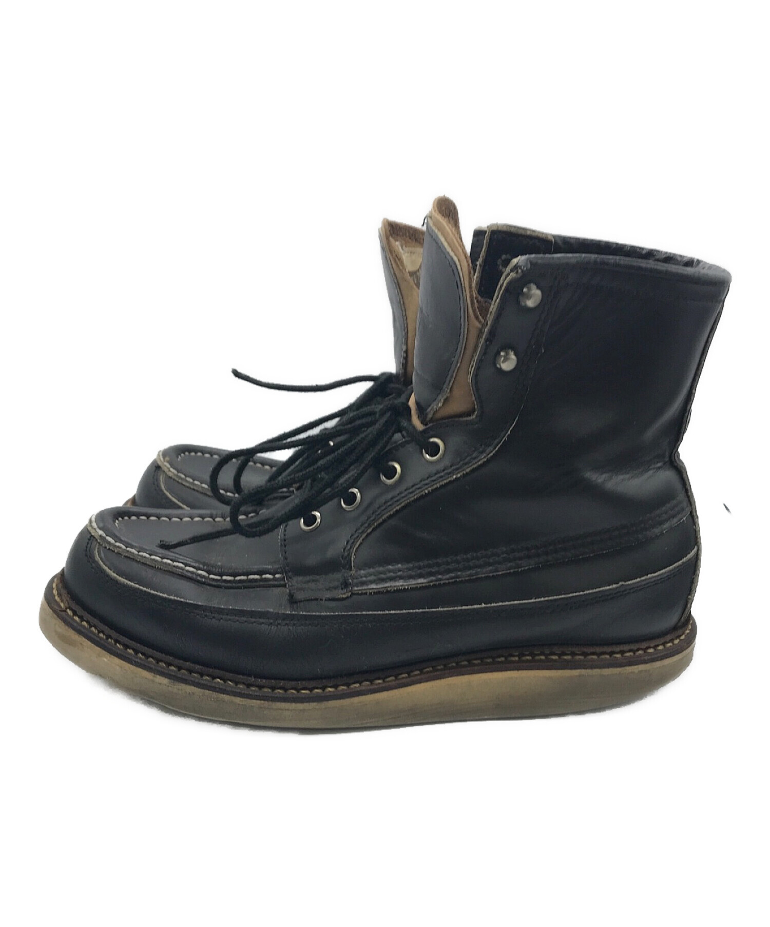中古・古着通販】RED WING (レッドウィング) カヌーモック ブラック 