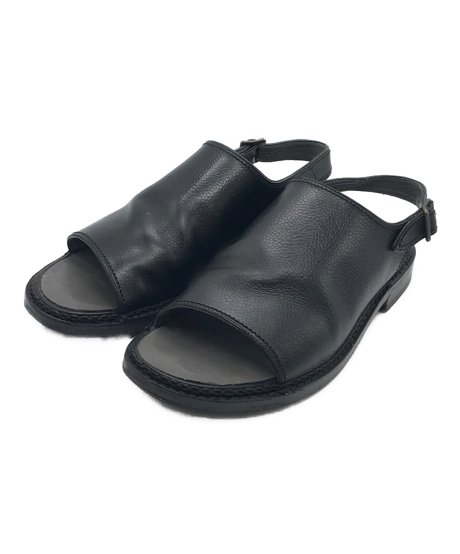 P*k様 F.LLI GIACOMETTI ジャコメッティ レザーサンダル 42 F.LLI.GIACOMETTI / 42 / BLACK