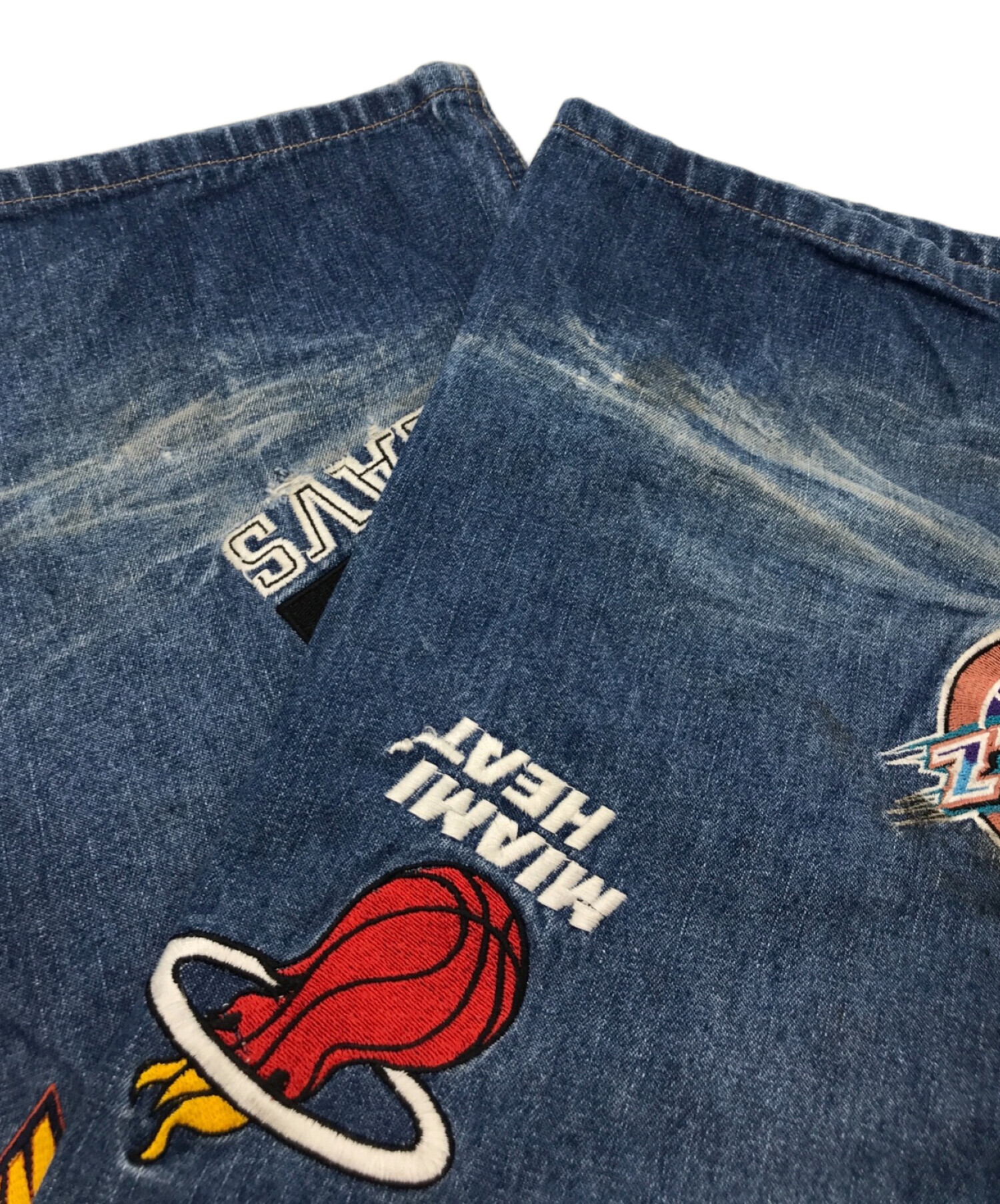 中古・古着通販】NBA (エヌビーエー) デニムパンツ インディゴ サイズ  