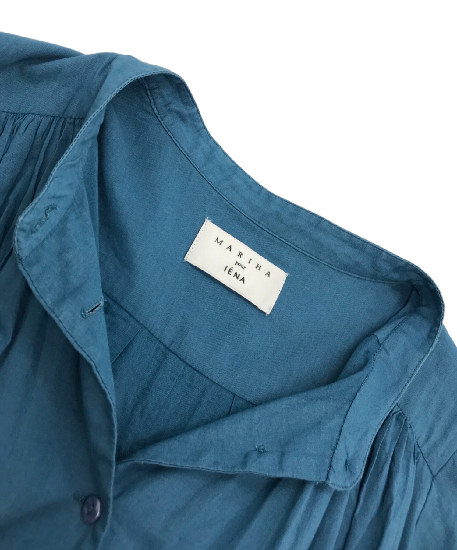 中古・古着通販】MARIHA (マリハ) IENA (イエナ) ギャザーシャツ 