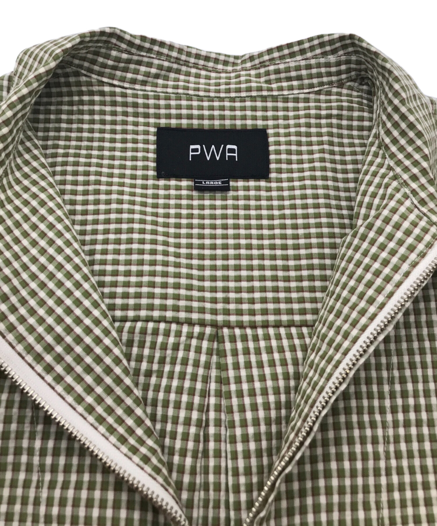 中古・古着通販】PWA (プア) MINI SUCKER P/O SHIRT グリーン サイズ:L  
