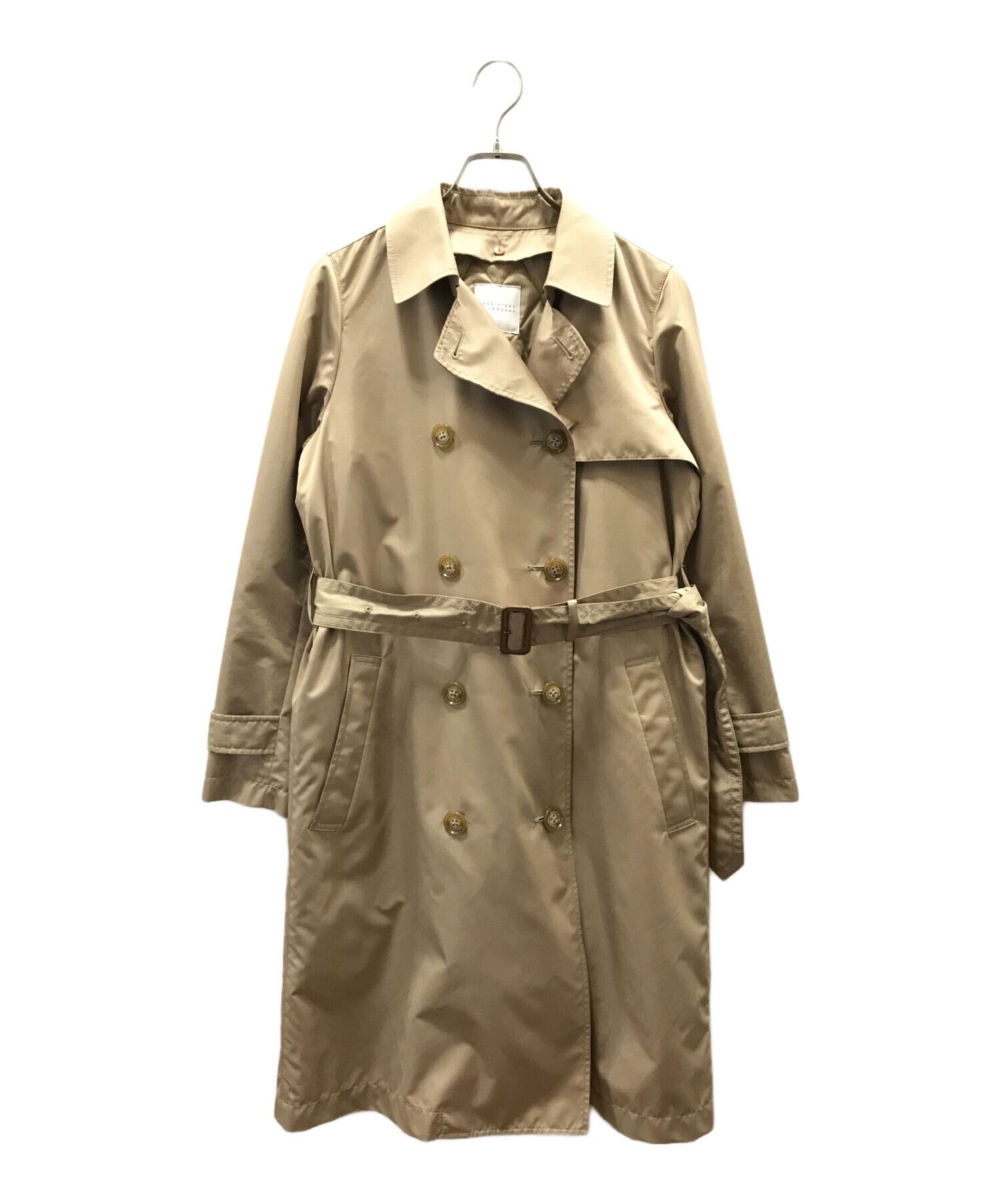 【美品⭐️正規品】マッキントッシュフィロソフィー ライナー付きトレンチコート マッキントッシュ フィロソフィー トレンチコート ライナー付き
