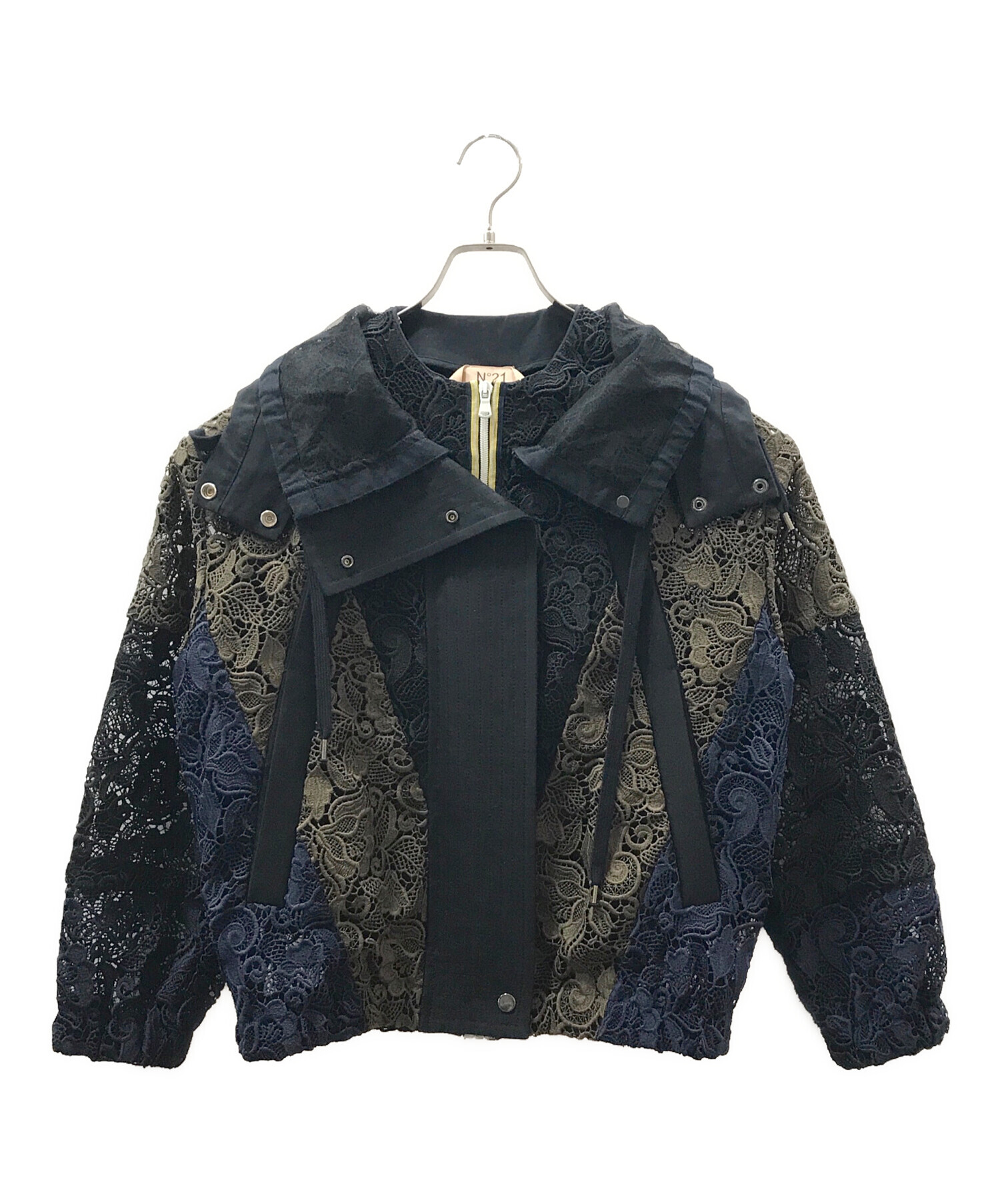 中古・古着通販】N°21 (ヌメロヴェントゥーノ) レースブルゾン 