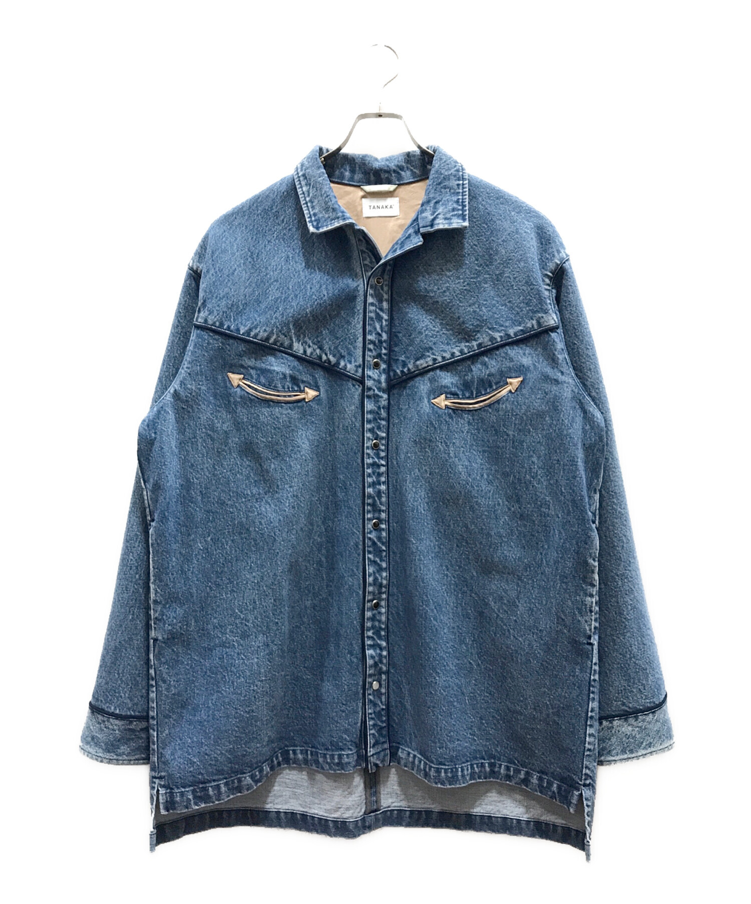 TANAKA ウエスタンオーバーシャツ TANAKA デニム ウエスタン オーバーシャツ｜Yahoo!フリマ（旧PayPay