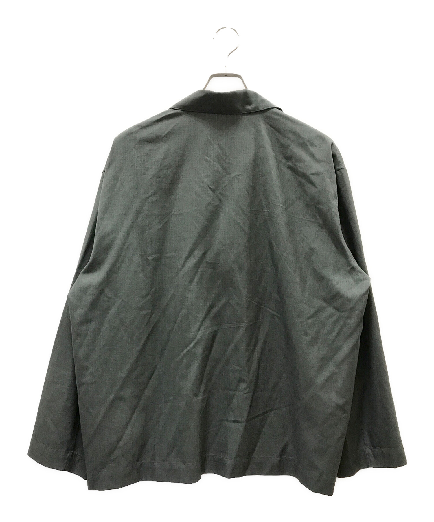 中古・古着通販】AURALEE (オーラリー) WOOL SILK TROPICAL SHIRTS  
