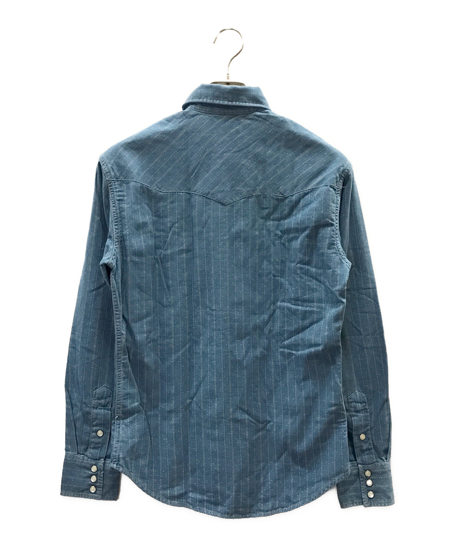 中古・古着通販】RRL (ダブルアールエル) インディゴドットウエスタン 