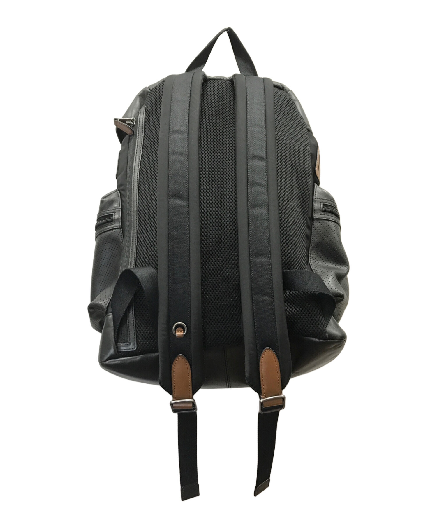 中古・古着通販】COACH (コーチ) バックパック ブラック サイズ:下記 