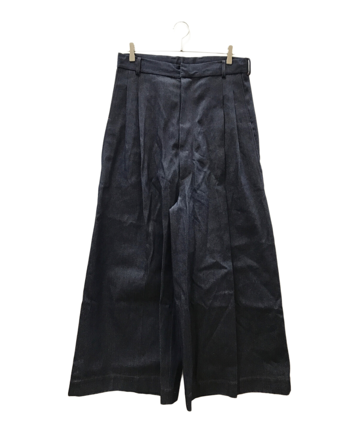 中古・古着通販】RequaL≡ (リコール) ワイドデニムパンツ インディゴ 