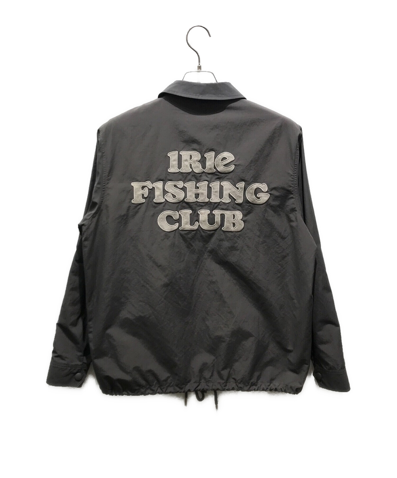 IRIE FISHING CLUB (アイリーフィッシングクラブ) コーチジャケット グレー サイズ:Ｍ