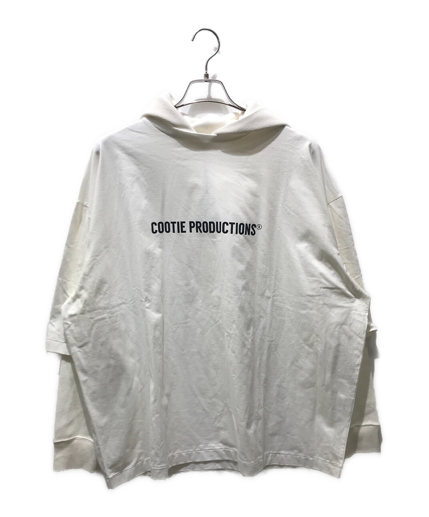 COOTIE PRODUCTIONS (クーティープロダクツ) Cellie L/S Parka　CTE-19A304 ホワイト サイズ:M