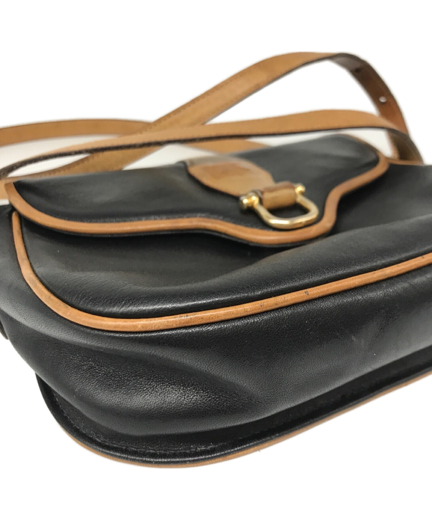 中古・古着通販】CELINE (セリーヌ) バイカラーブルゾンミニショルダー 