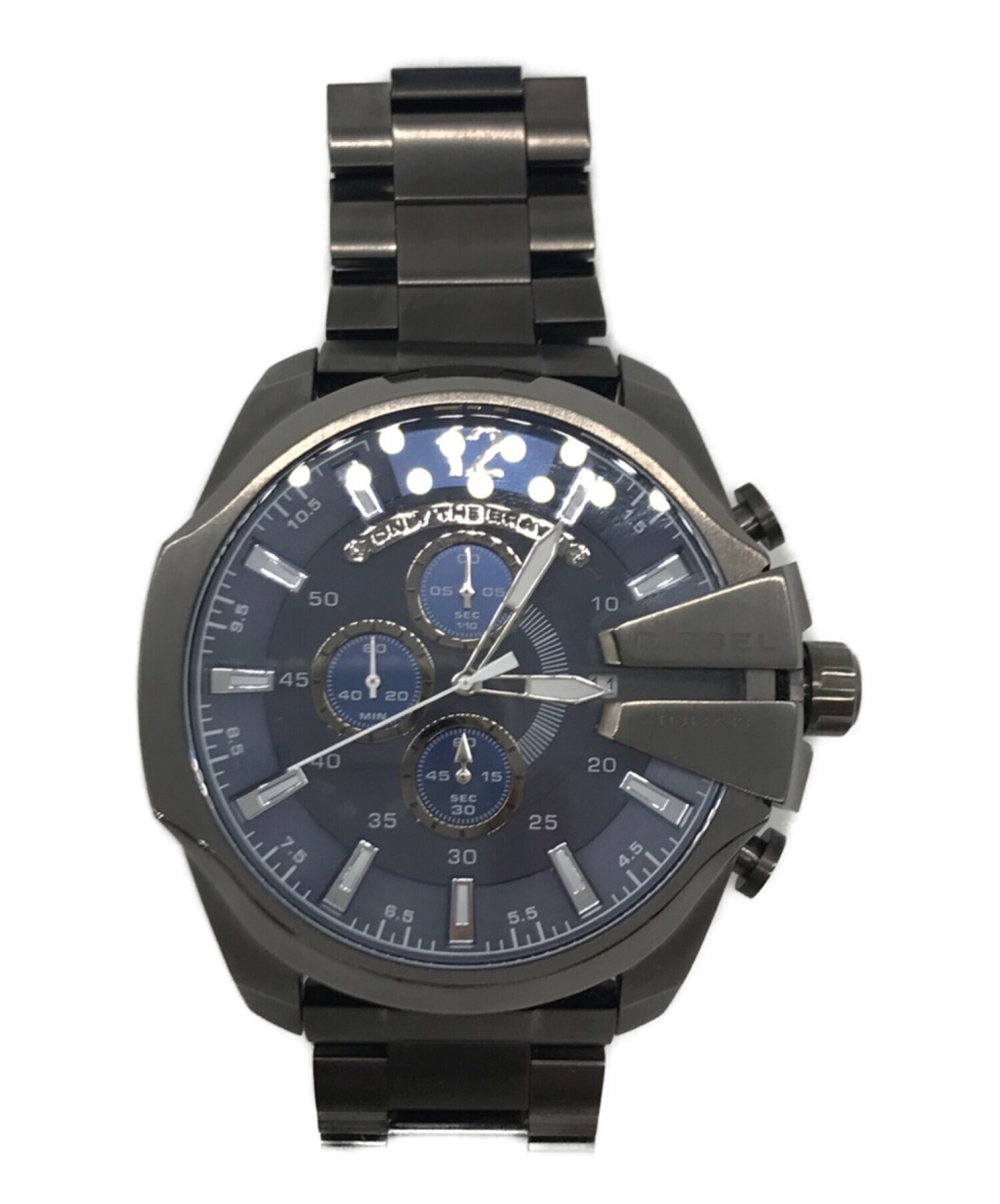 DIESEL (ディーゼル) クオーツクロノグラフ腕時計　DZ-4329 ネイビー