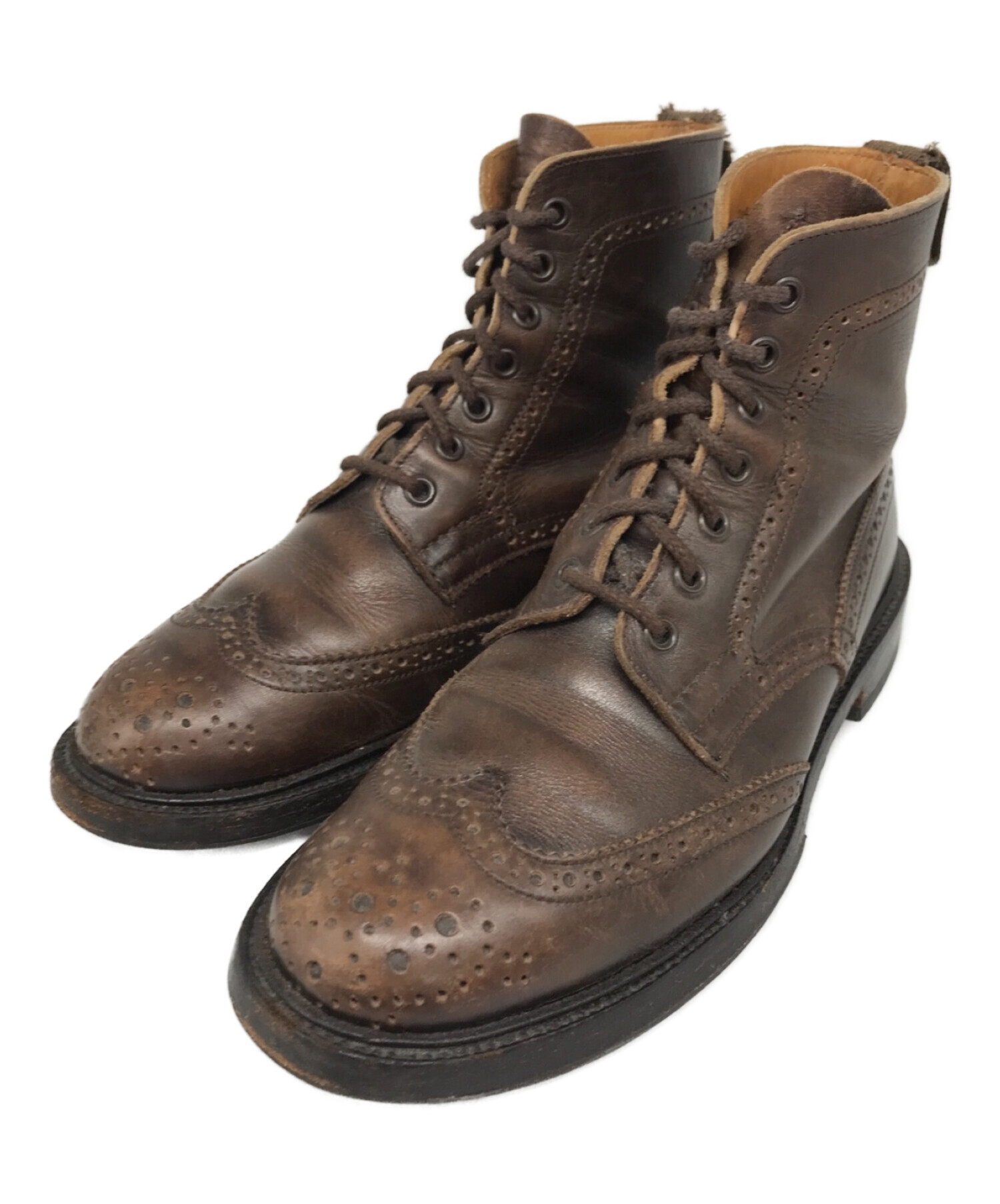 トリッカーズ Tricker's カントリーブーツブラウン サイズ5