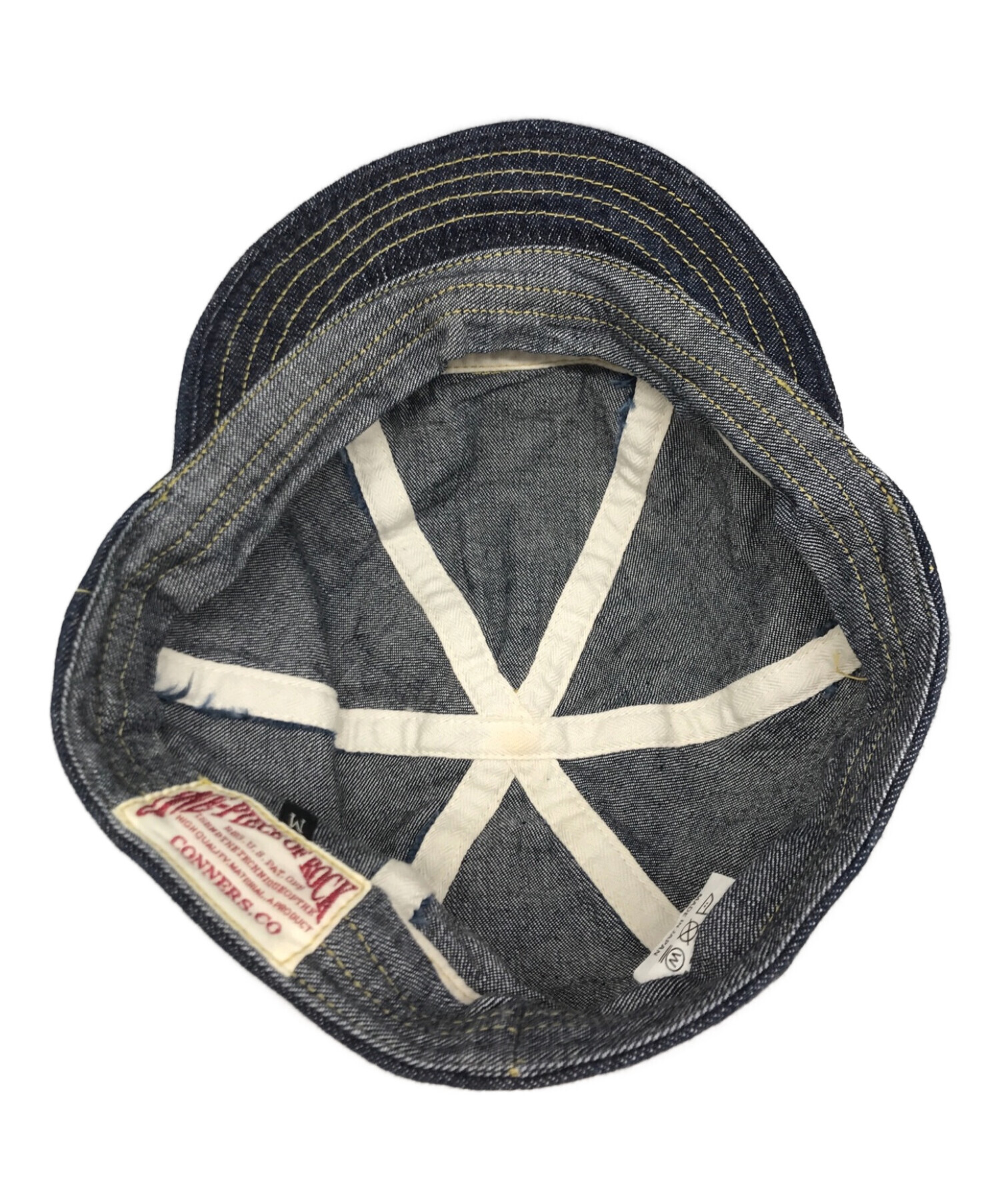 ONE PIECE OF ROCK DENIM CAP キャスケット 帽子 L ONEPIECE OF ROCK