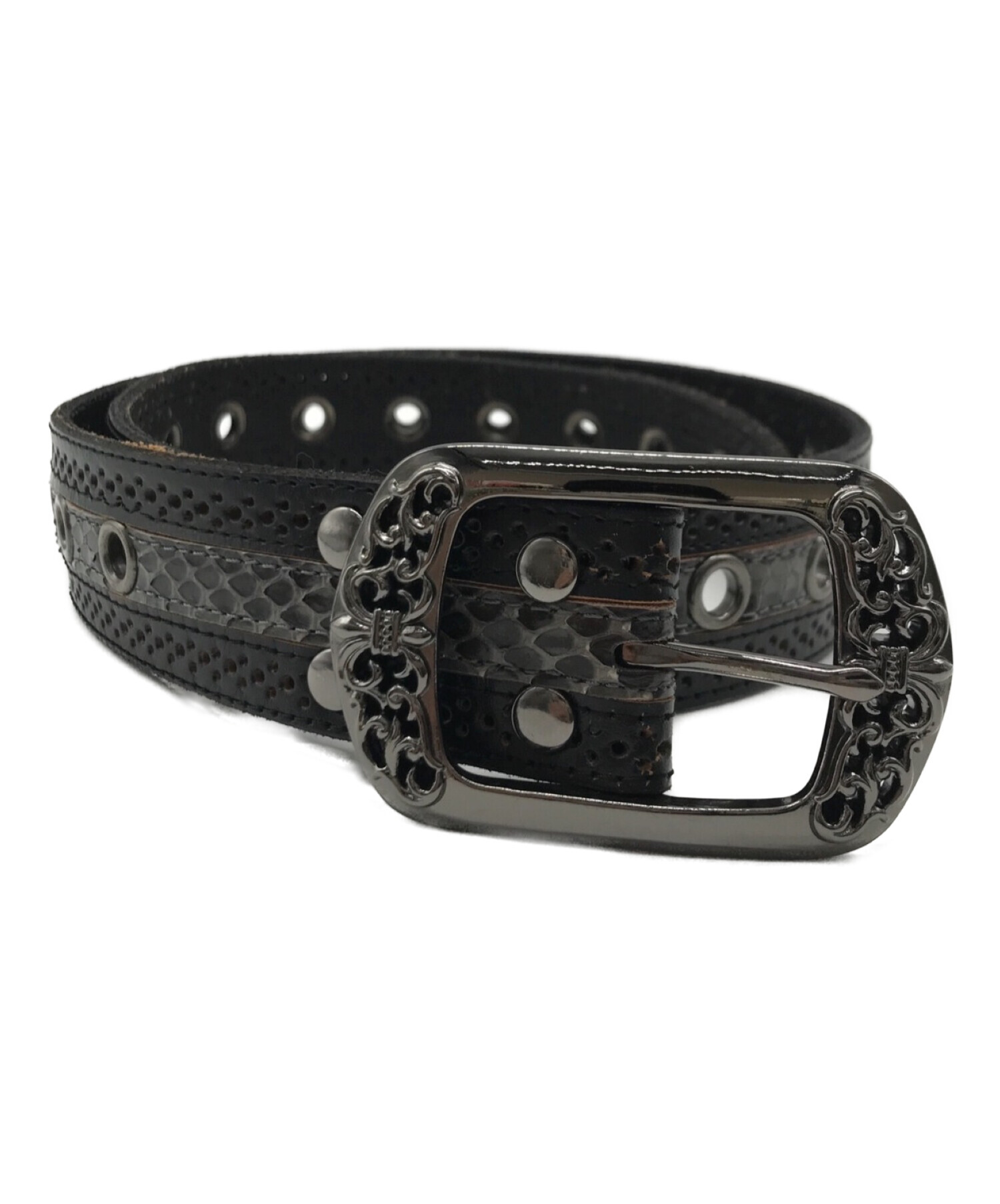 トルネードマート パイソン ベルト 未使用級 トルネードマート