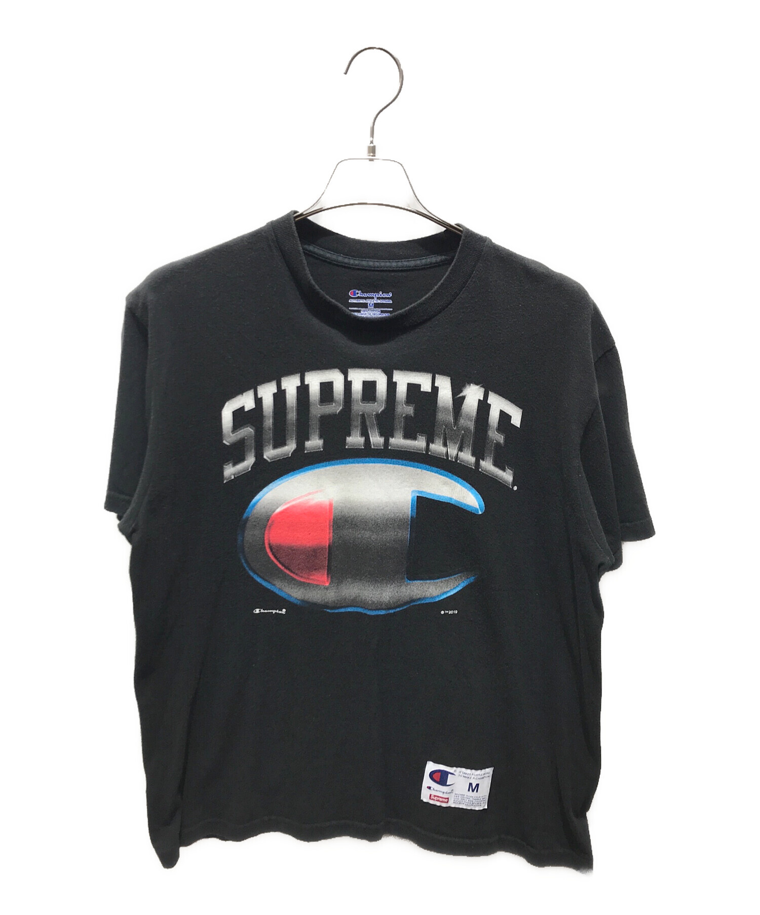 Supreme/Champion Chrome S/S Top M Crewneck Supreme X Champion