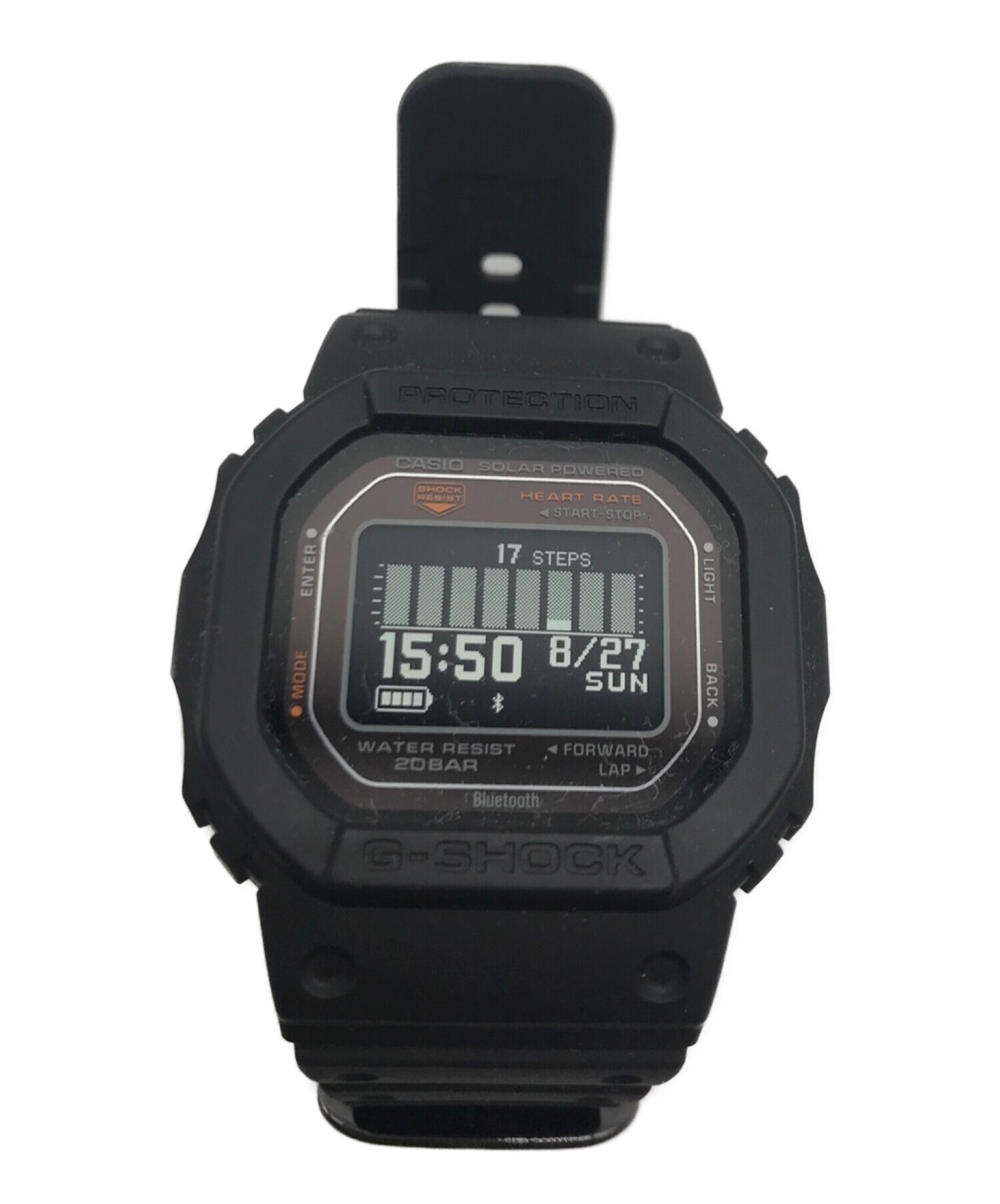 中古・古着通販】CASIO (カシオ) G-SQUAD DW-H5600-1JR ブラック 