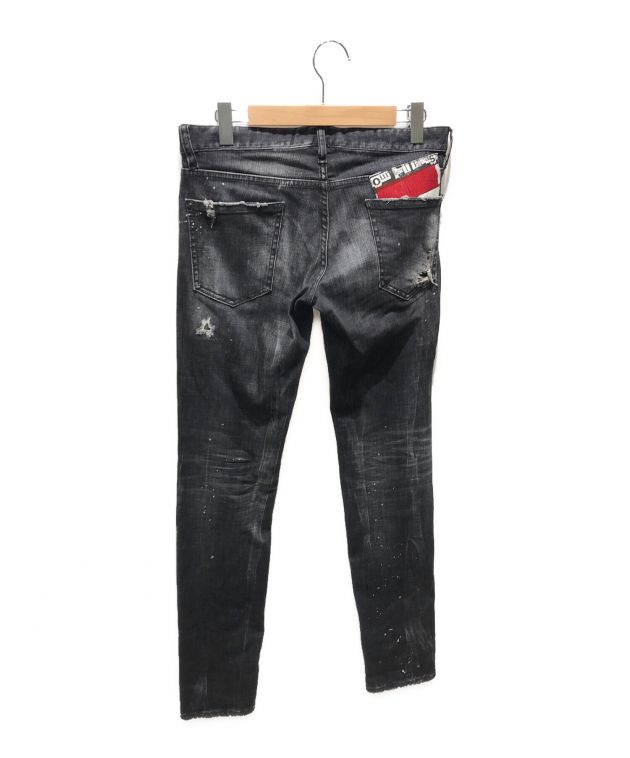 中古・古着通販】DSQUARED2 (ディースクエアード) ダメージ加工デニム 