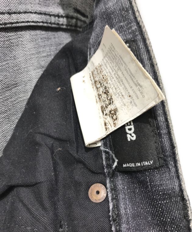 中古・古着通販】DSQUARED2 (ディースクエアード) ダメージ加工デニム 