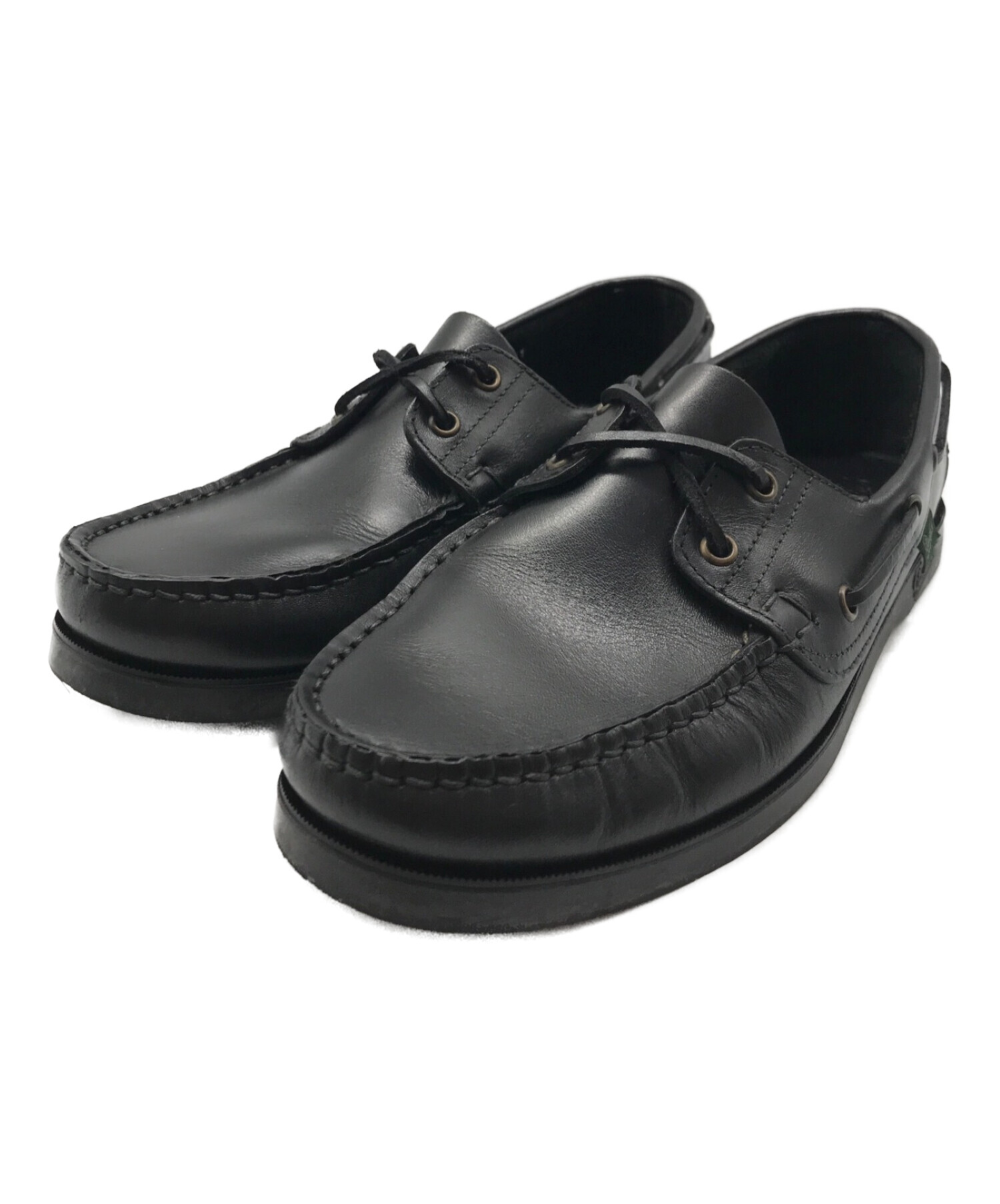 中古・古着通販】PARABOOT (パラブーツ) デッキシューズ 1021 ブラック 