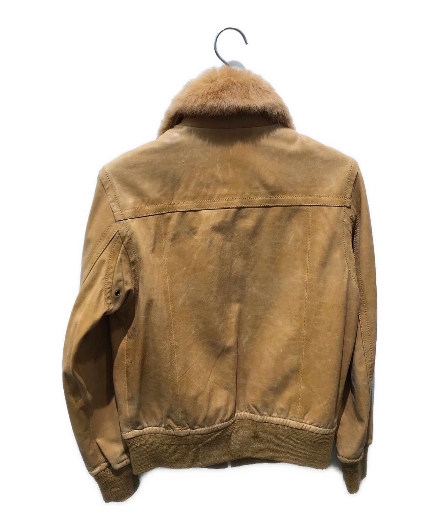 中古・古着通販】Schott (ショット) レザージャケット ブラウン サイズ