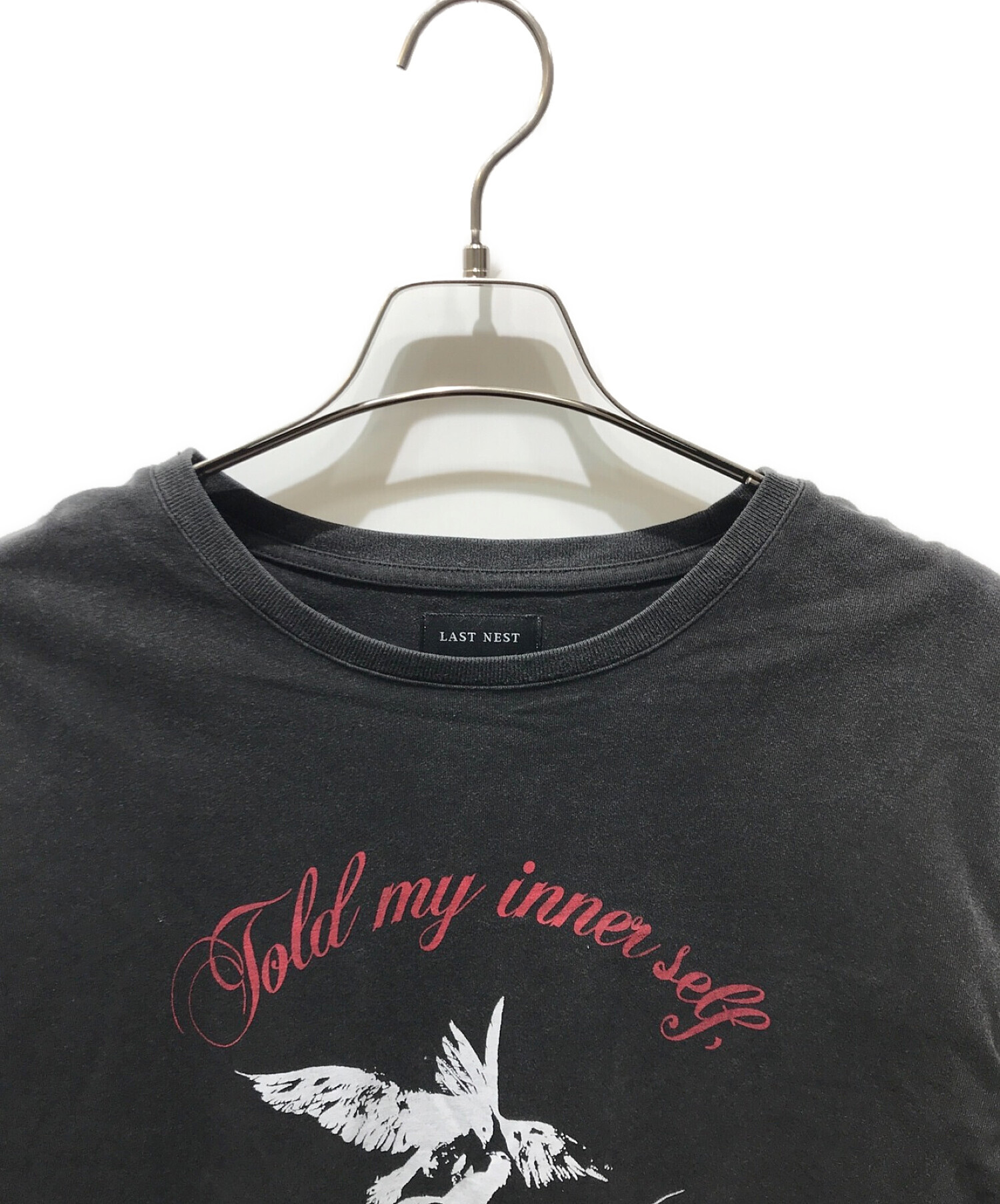 中古・古着通販】LAST NEST (ラストネスト) dove layered t-shirts 
