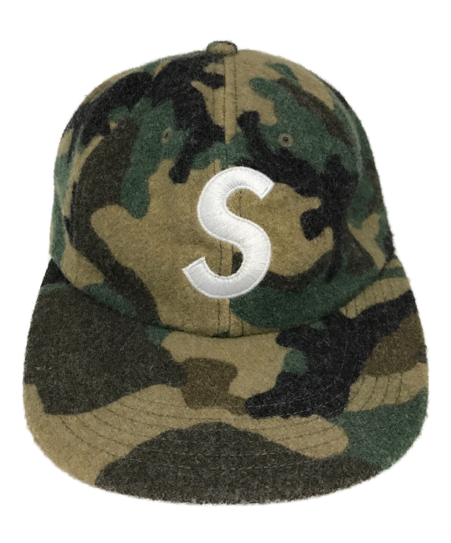 中古・古着通販】SUPREME (シュプリーム) Wool S Logo 6-Panel Cap