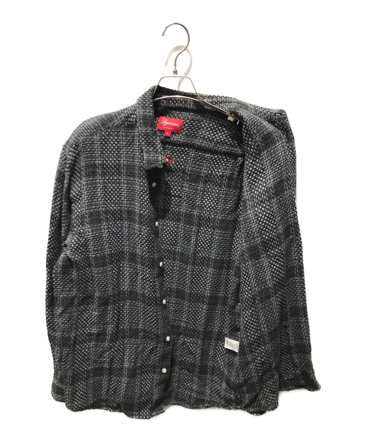 Supreme Basket 戴けれ Weave Plaid Shirt 