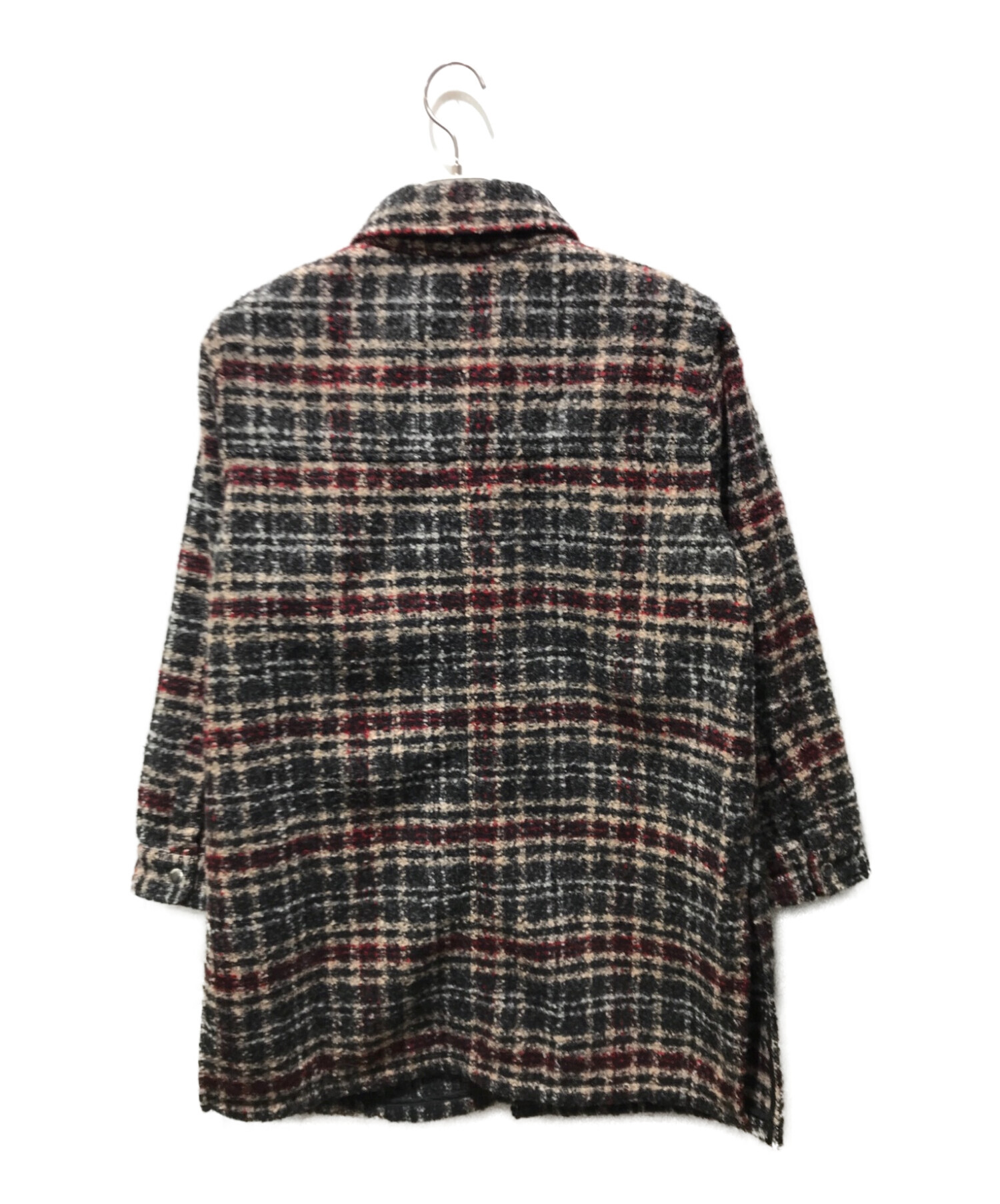 中古・古着通販】LAST NEST (ラストネスト) Flannel Over Long Shirt 