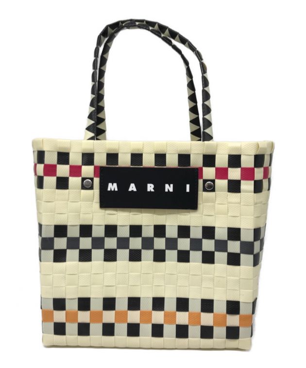 中古・古着通販】MARNI (マルニ) FLOWER CAFEミニバスケットバッグ 