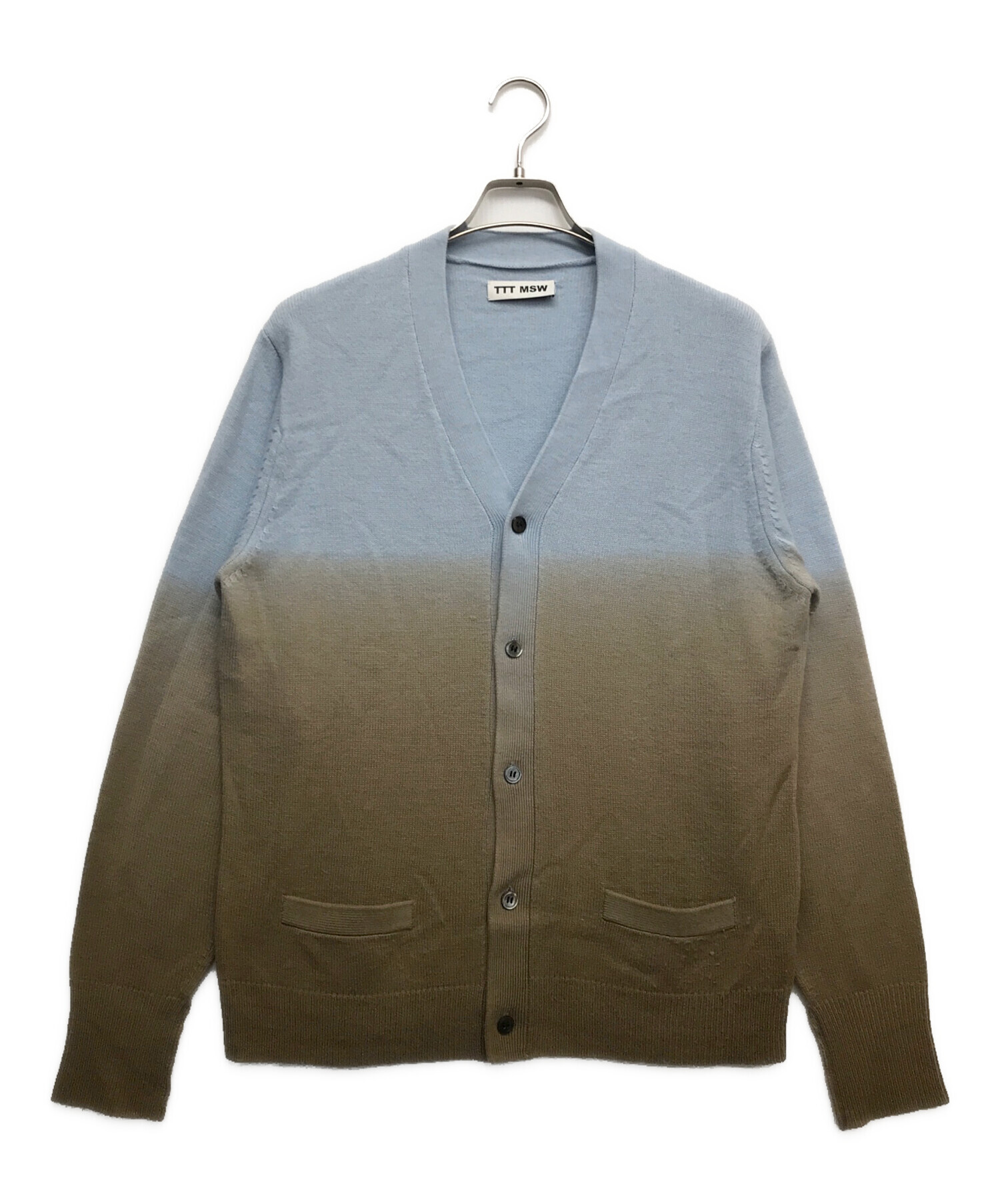 TTT MSW 19AW グラデーション カーディガン ニット TTT MSW 19AW グラデーション カーディガン ニット TTTMSW⁄ティー
