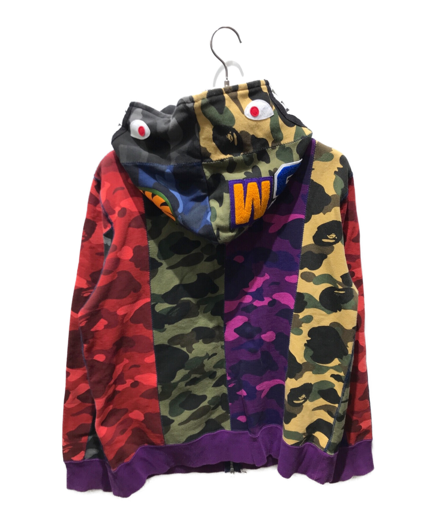 中古・古着通販】A BATHING APE (アベイシングエイプ) シャークジップ 
