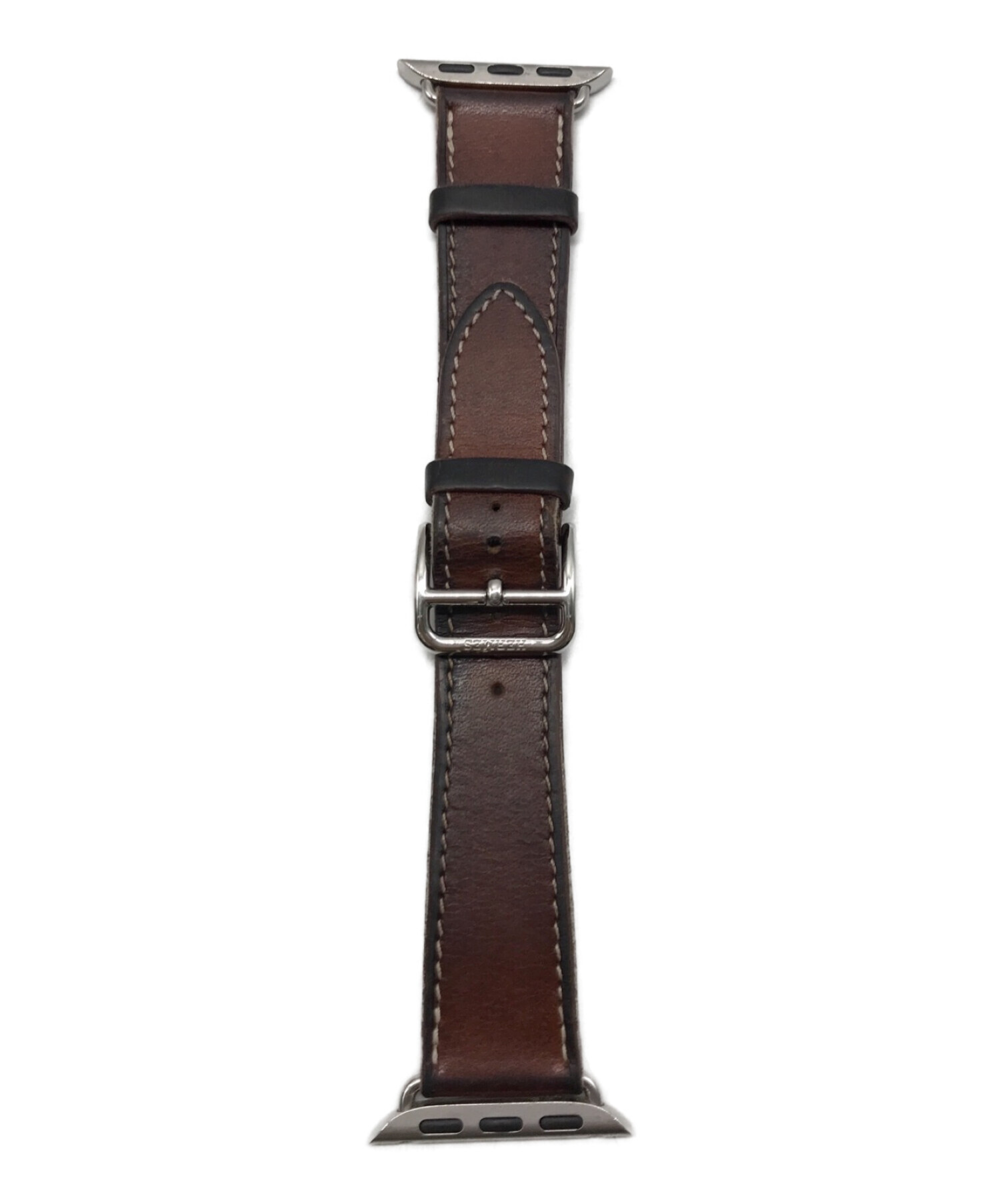 Apple Watch Hermès ブラウンレザーバンド Apple - 2578 Apple Watch