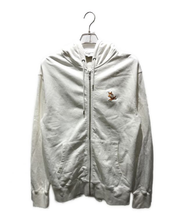 中古・古着通販】maison kitsune (メゾンキツネ) ジップアップパーカー  