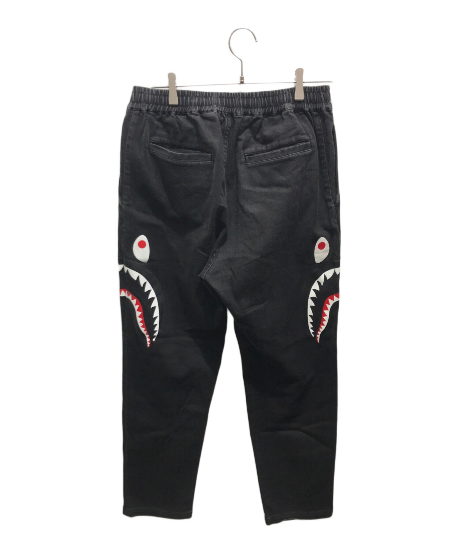A BATHING APE シャーク デニム パンツ L