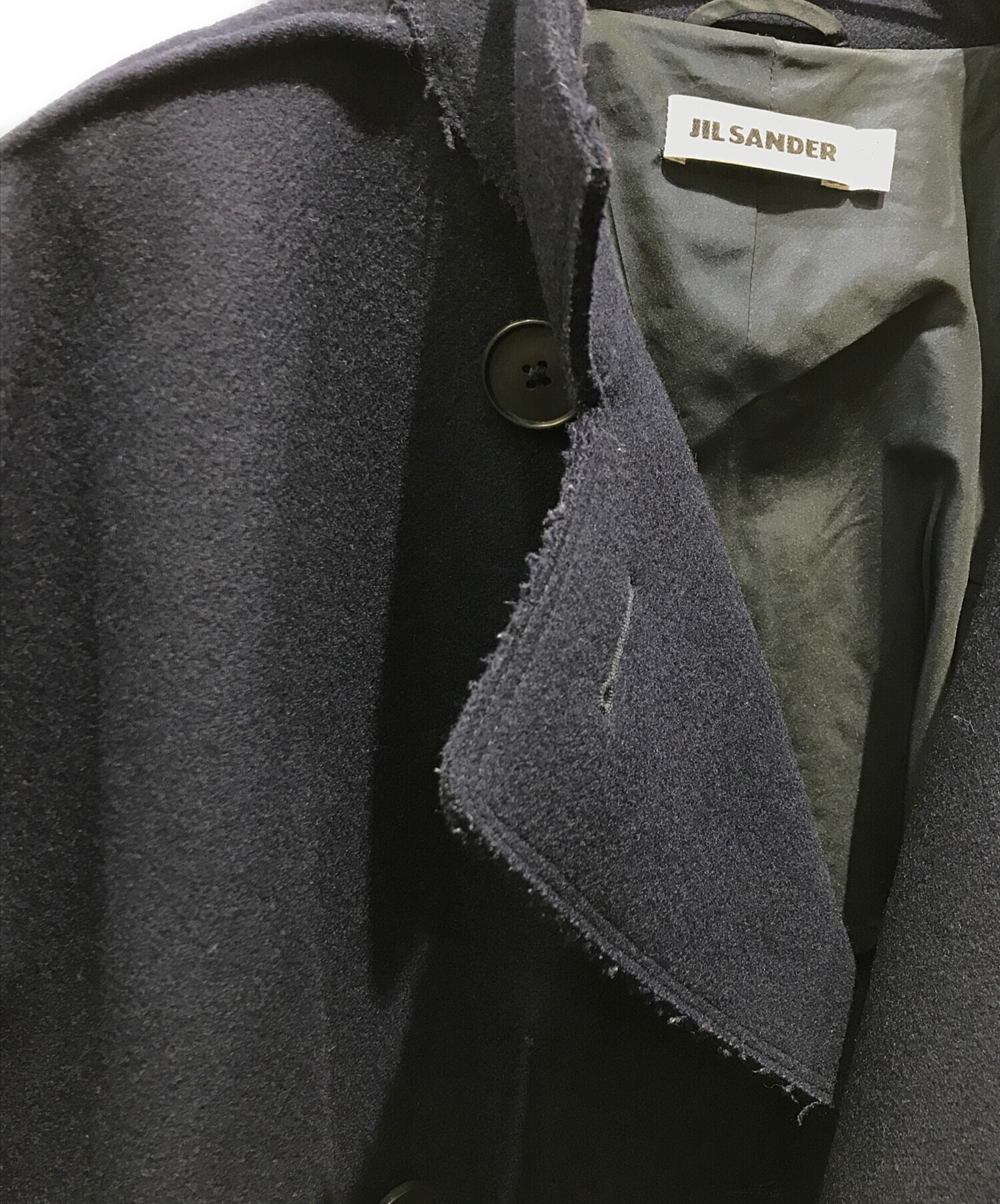 中古・古着通販】JIL SANDER (ジルサンダー) カットオフウールメルトン 