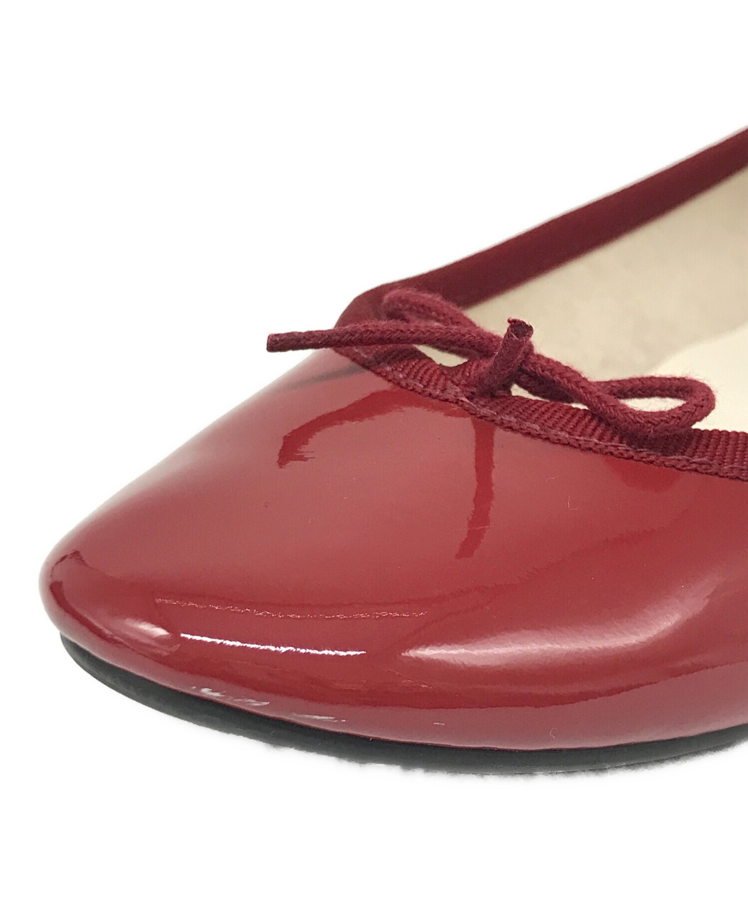 中古・古着通販】repetto (レペット) エナメルパンプス レッド サイズ 