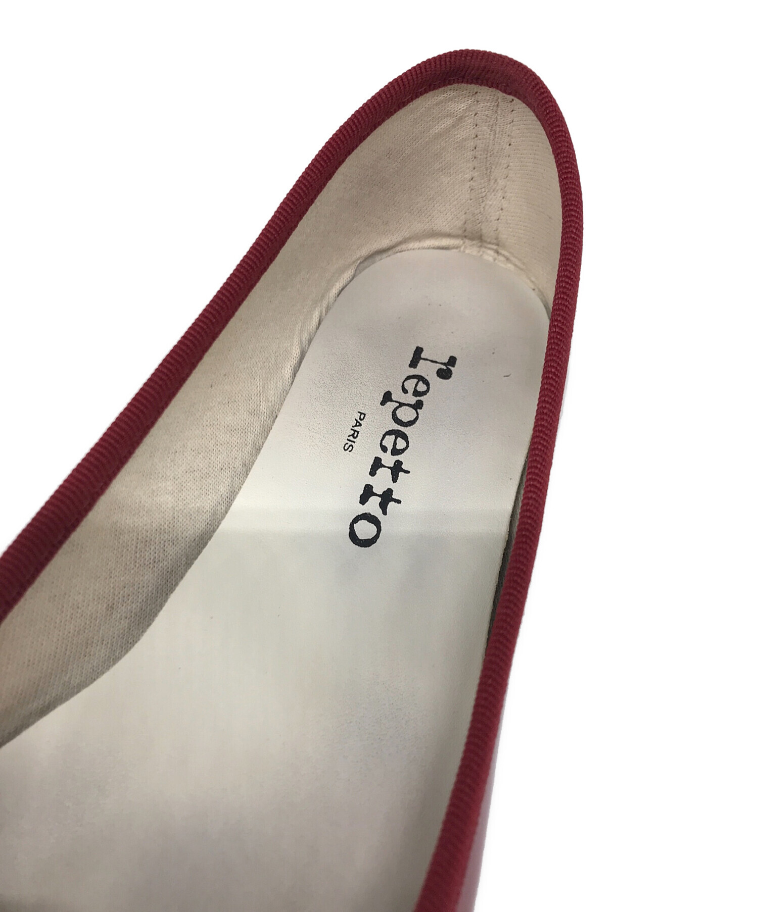 中古・古着通販】repetto (レペット) エナメルパンプス レッド サイズ 