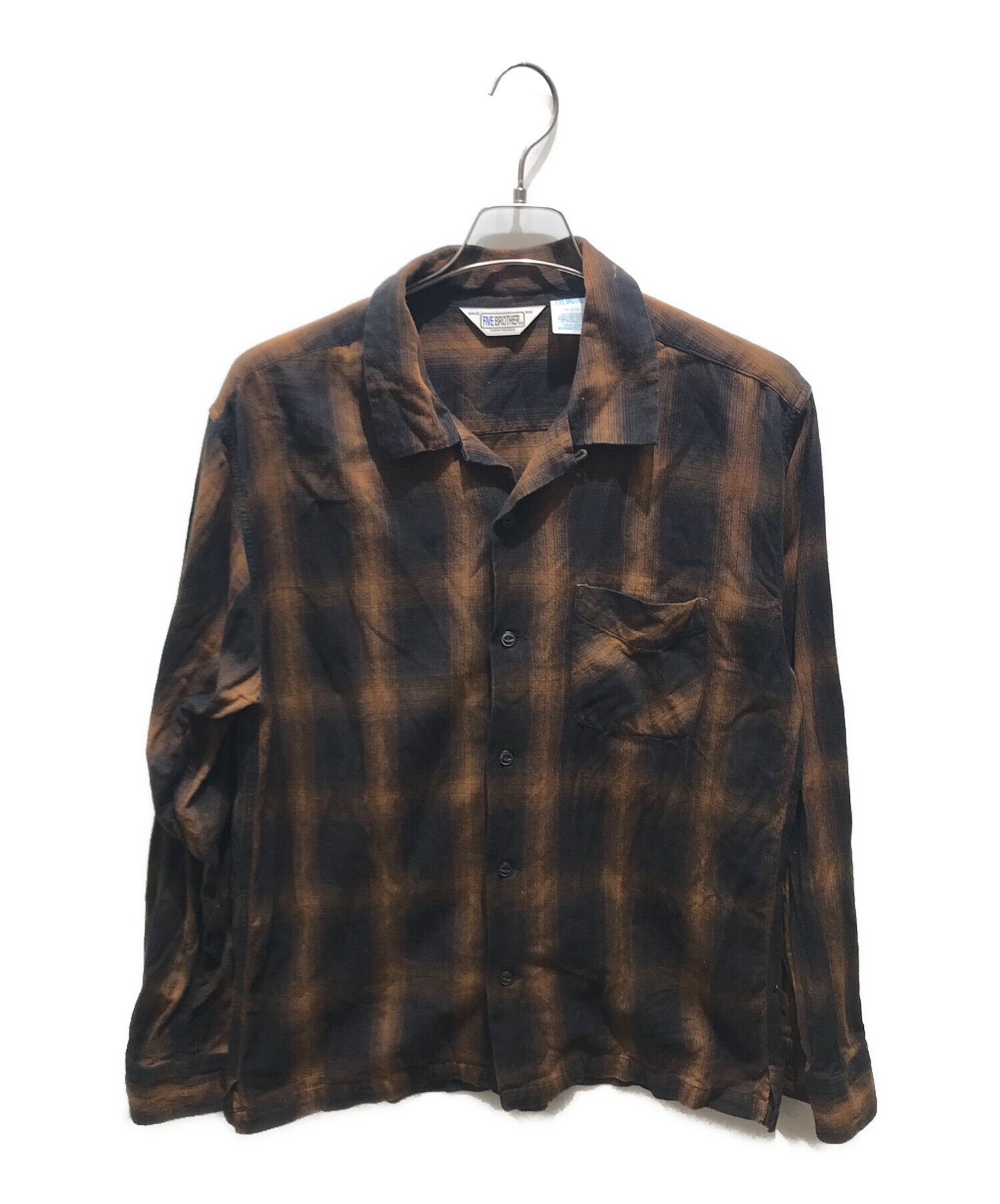 tattoo studio yamada オンブレ チェックシャツ 山田蓮 FIVE BROTHER