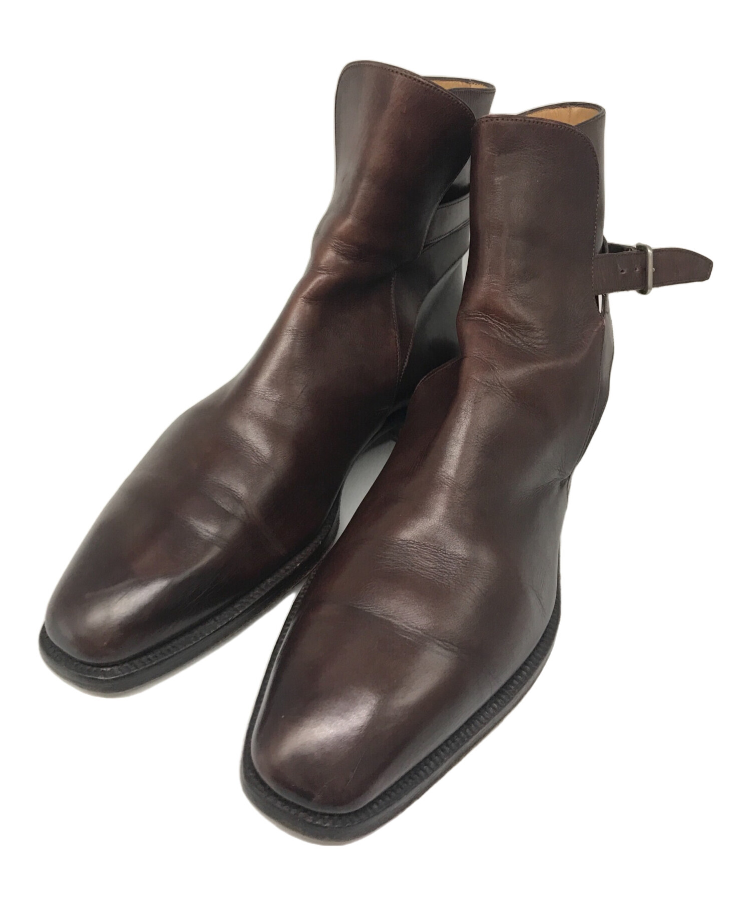 Stefano bi ジョッパーブーツ 初々しい レザー 8 1/2