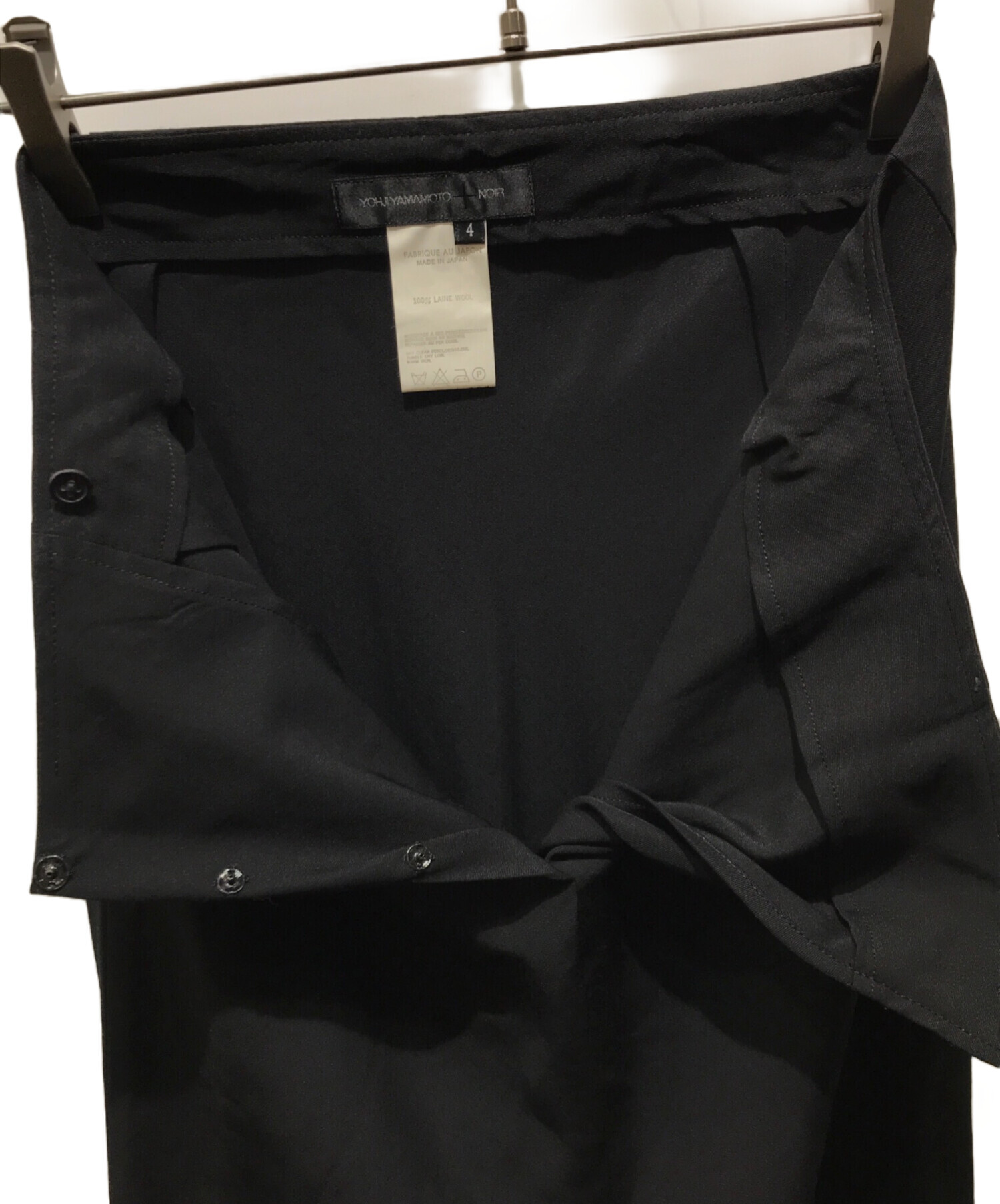 yohji yamamoto NOIR ヨウジヤマモト スカートリボン